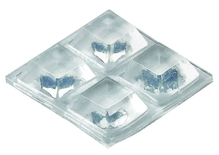 Hettich Anschlagpuffer 5,0 x 13,0 mm Kunststoff transparent - 16 Stück