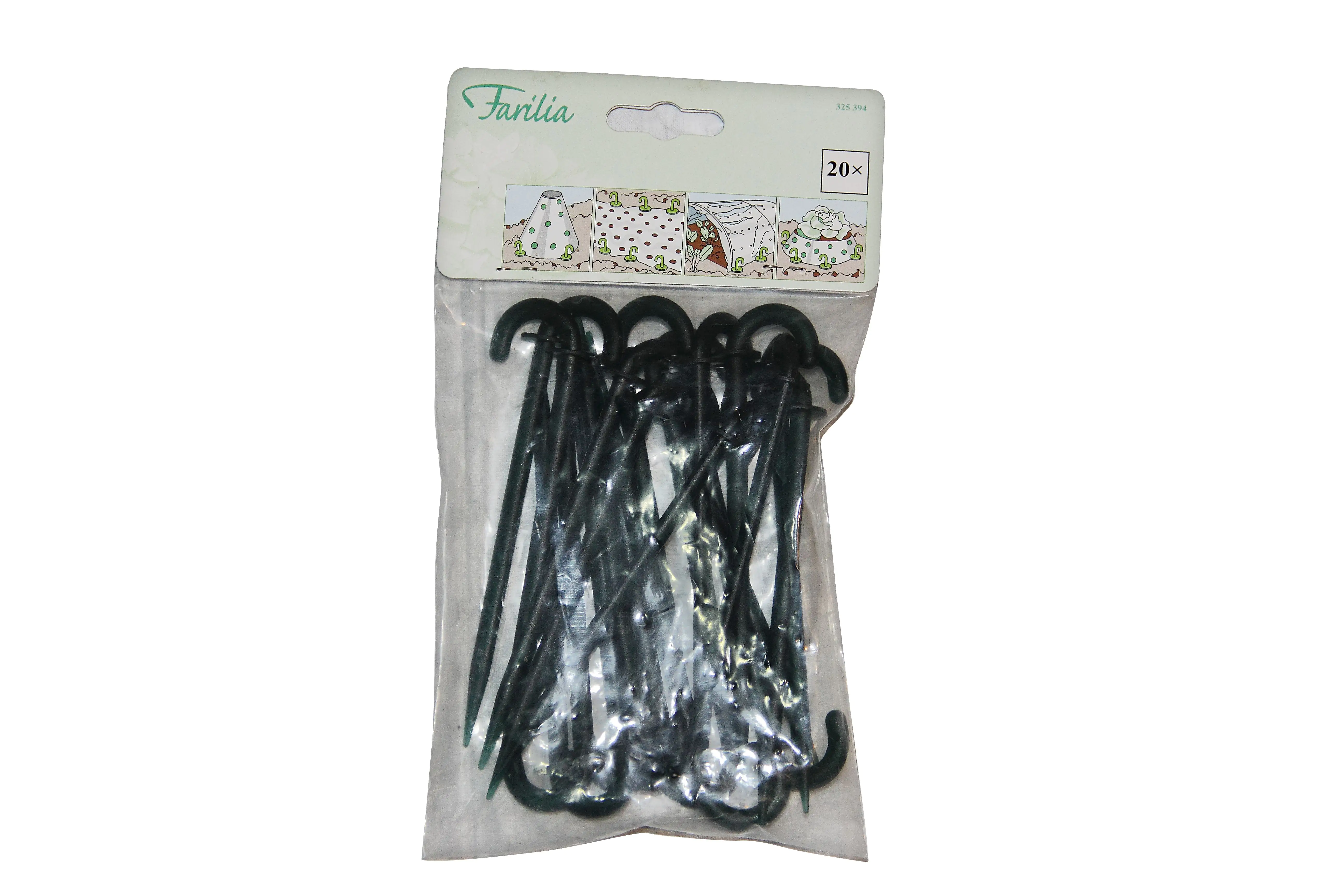 TrendLine Gartenheringe Kunststoff 20 Stück