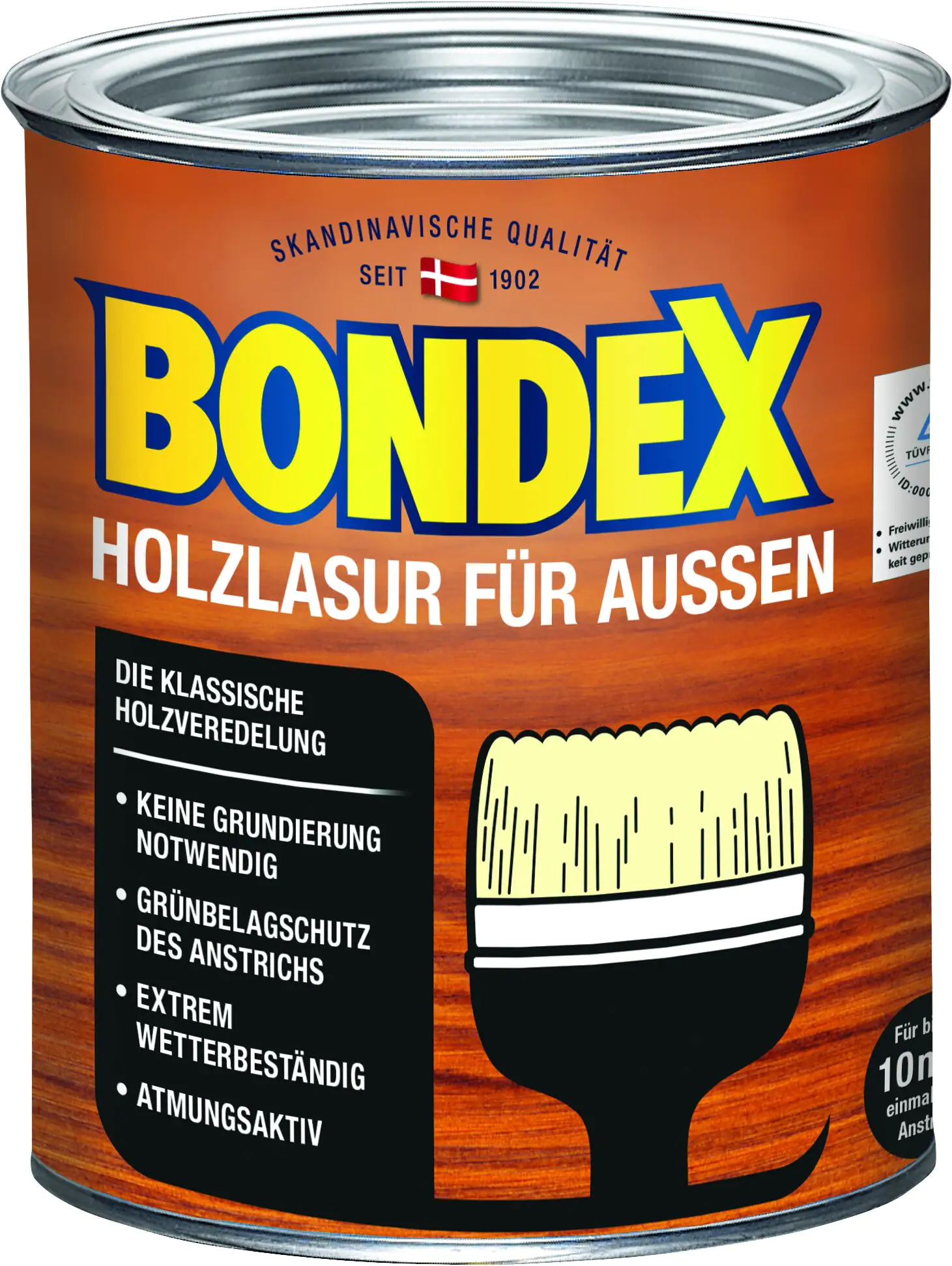 Bondex Holzlasur für Außen 750 ml nussbaum