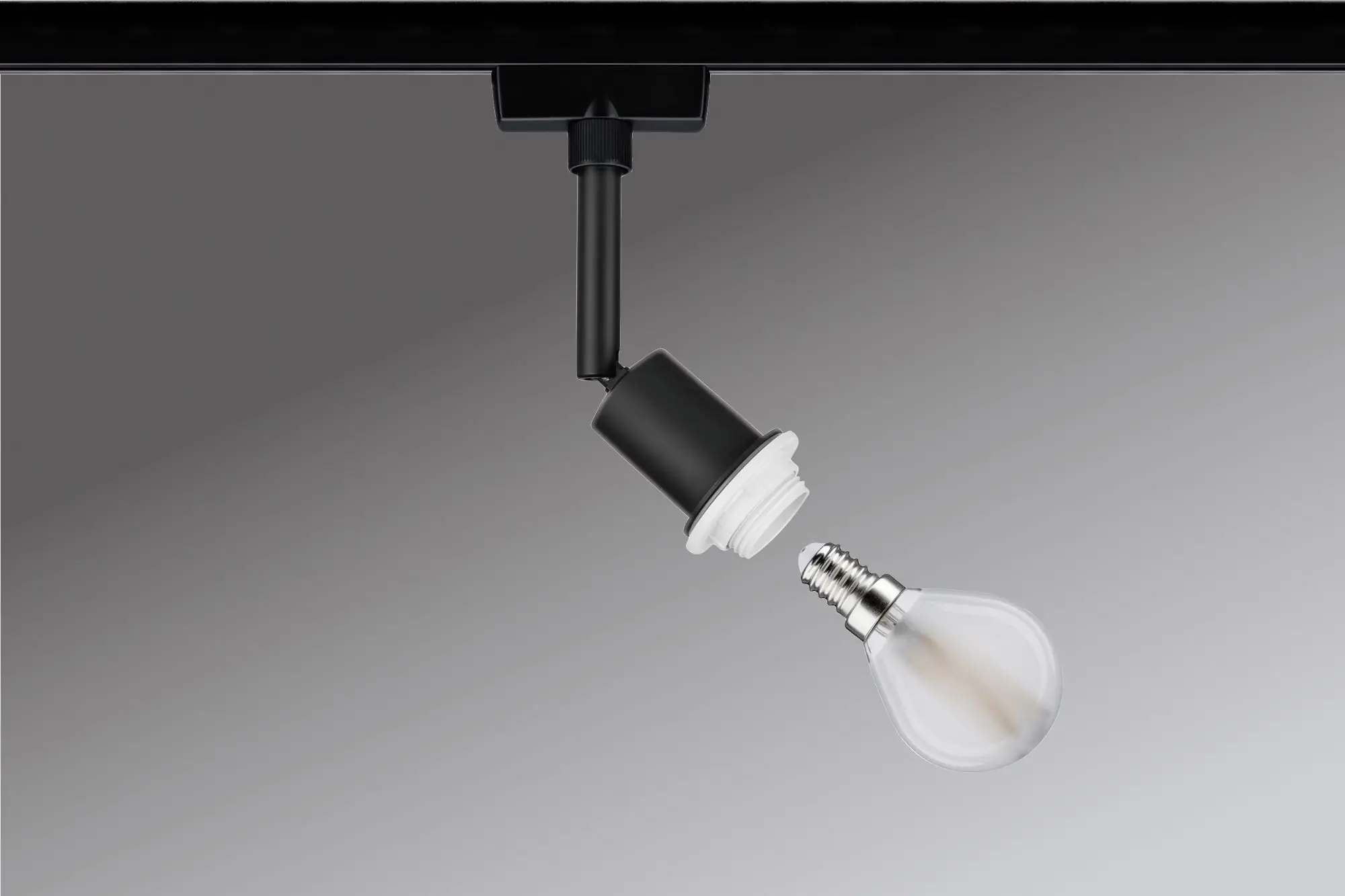 Paulmann URail DecoSystems Einzelspot E14 schwarz matt max. 20 W