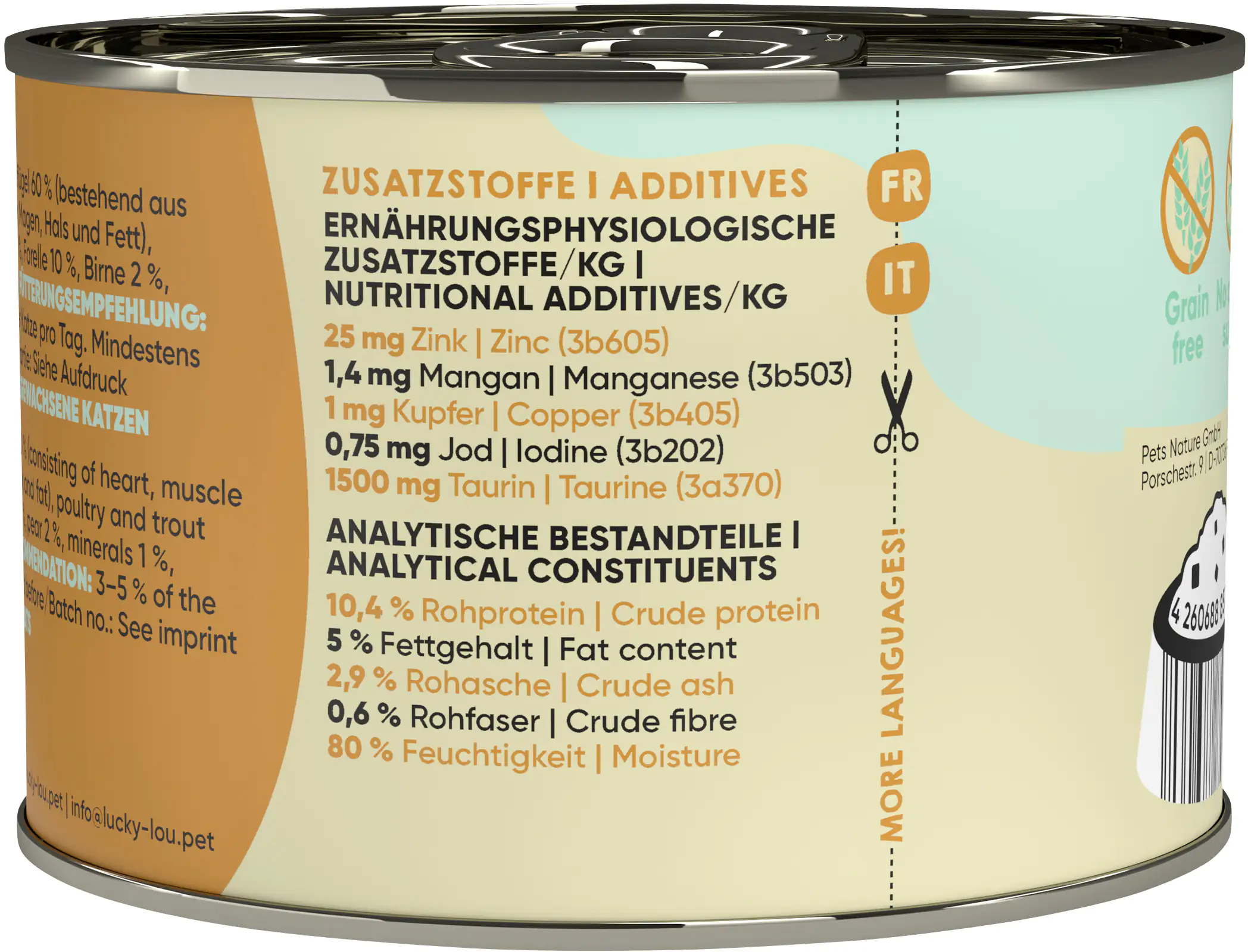 Lucky Lou Lifestage Adult Geflügel und Forelle 200g Lucky Lou Lifestage Adult Geflügel und Forelle 200g