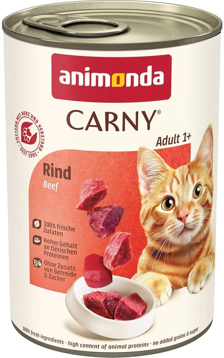 Animonda Carny Adult Katzennassfutter getreidefrei 200 g Rind