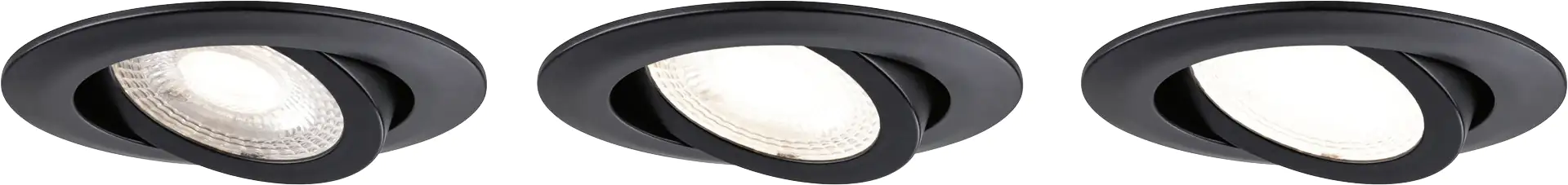 Paulmann LED Einbauleuchte schwarz schwenkbar Paulmann LED Einbauleuchte schwarz schwenkbar