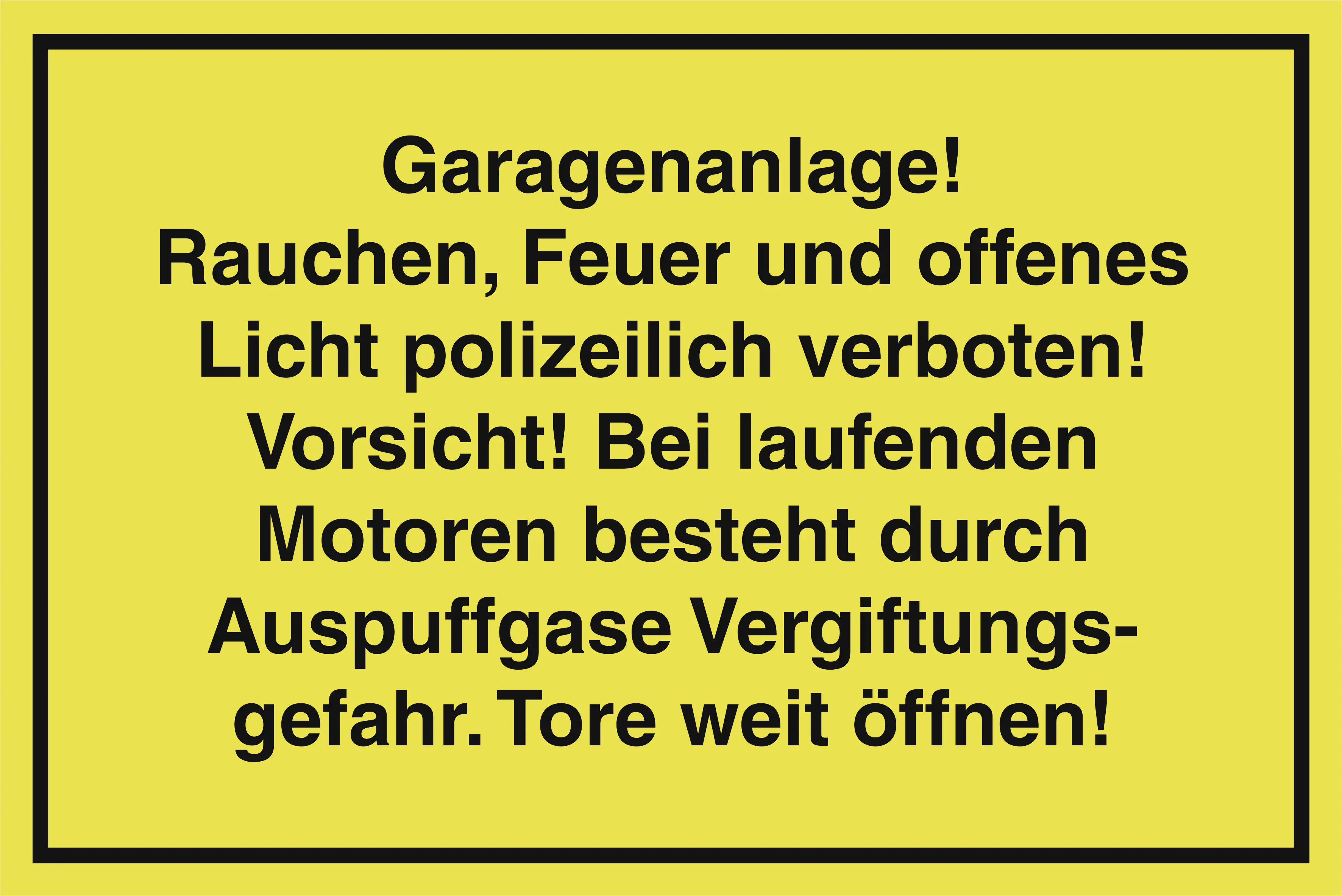 Conmetall Hinweisschild Garagenanlage 200 x 300 mm ausführlich Conmetall Hinweisschild Garagenanlage 200 x 300 mm ausführlich