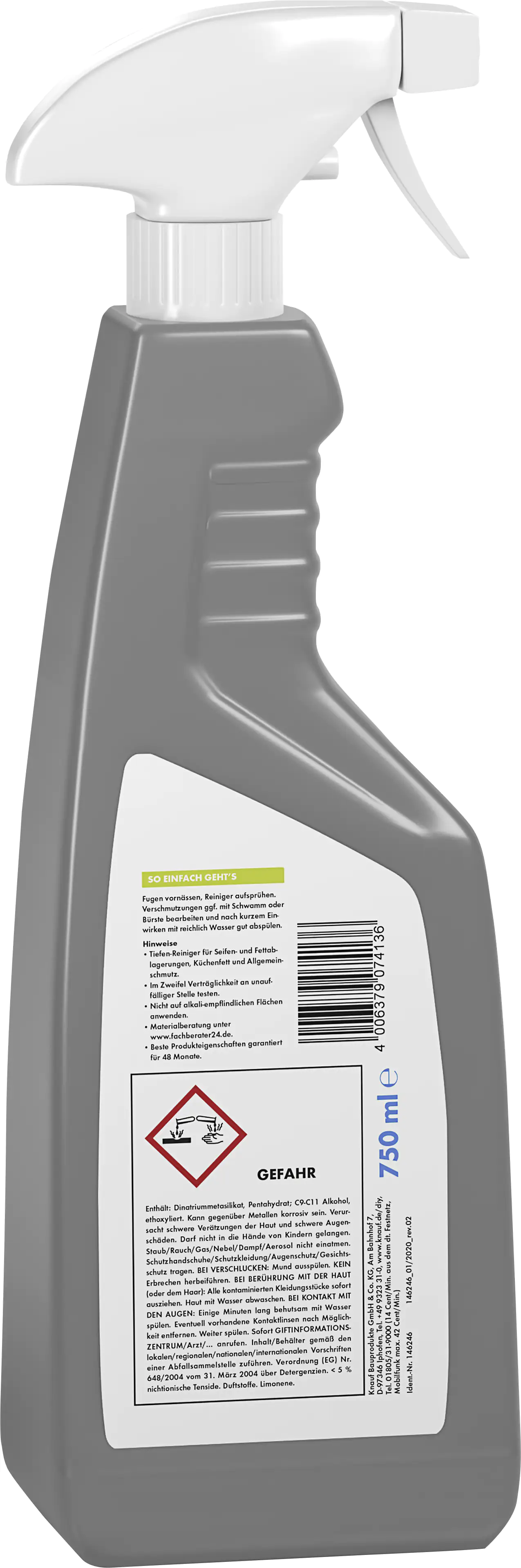 Knauf Reiniger Intensivreiniger 750 ml