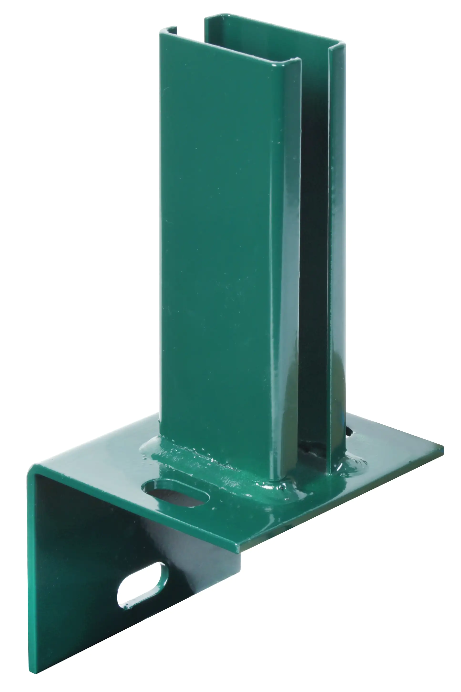 Alberts Pfostenfuß für L-Randsteine für Zaunpfosten 60 x 40 mm grün