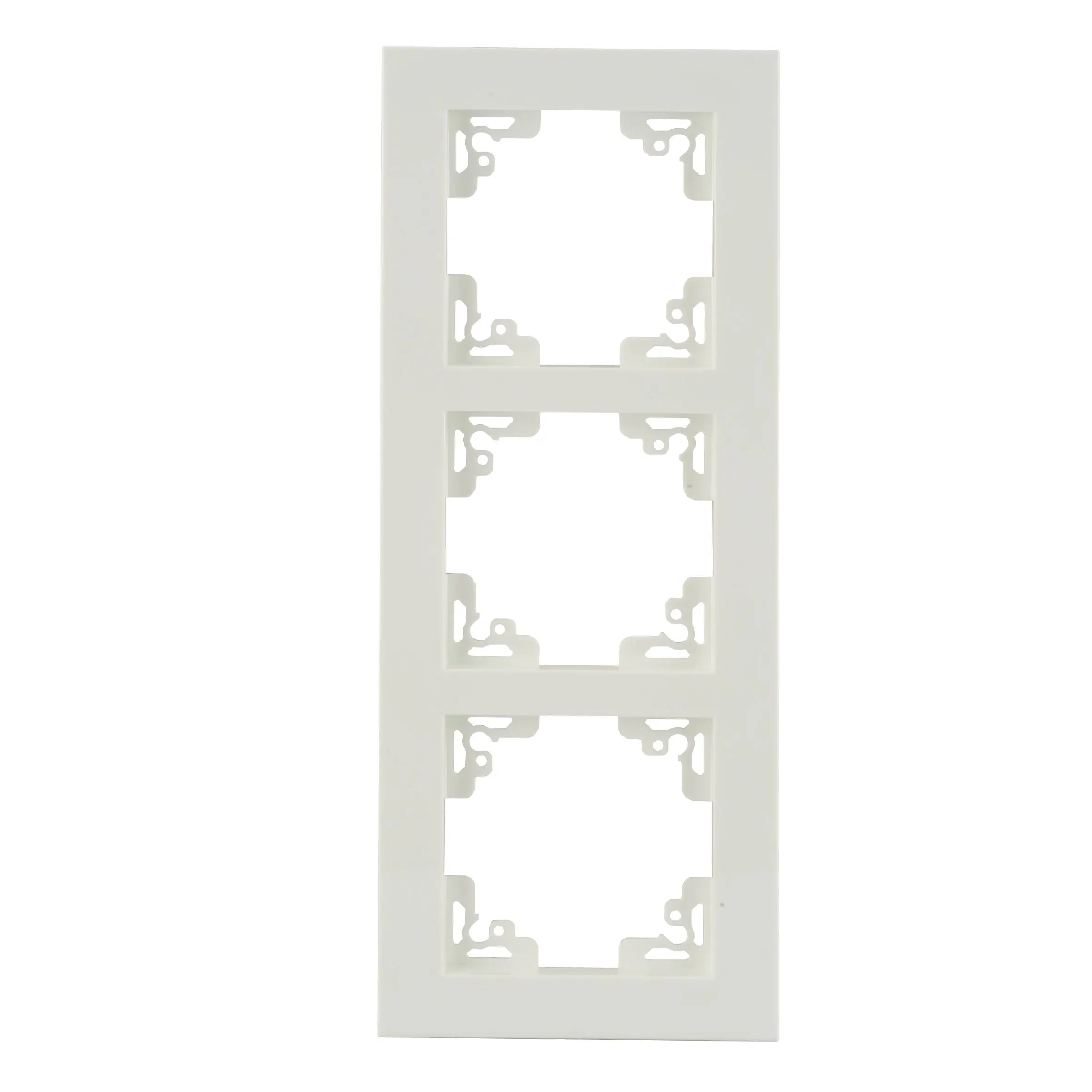 Unitec Abdeckrahmen Melbourne 3-fach alpinweiß