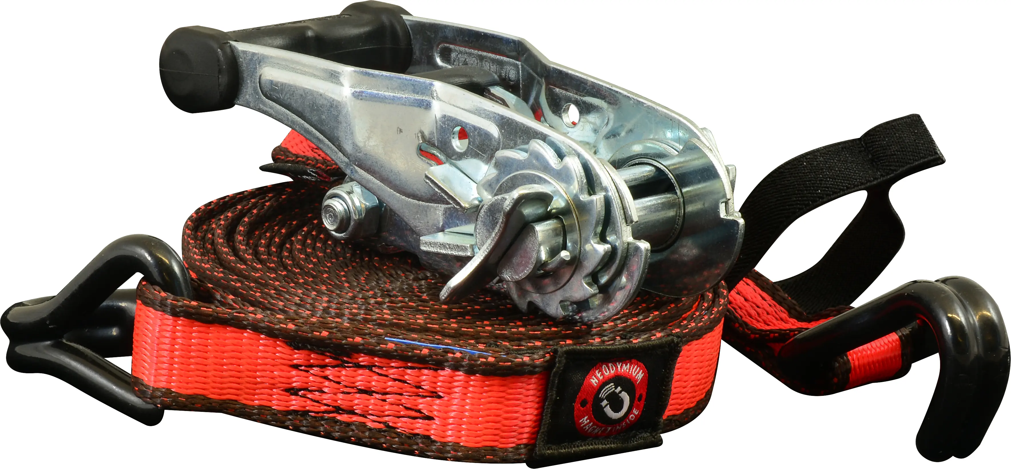 QUICKLOADER® Spanngurt Avantage mit Magnet 25 mm x 5,5 m 1 Stück rot 