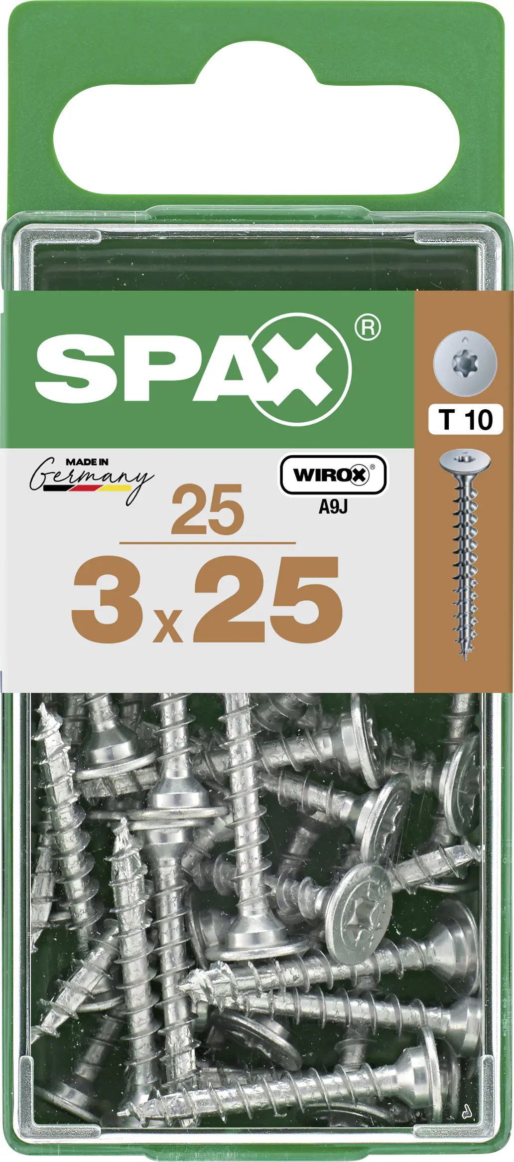 Spax Möbelbauschrauben 3.0 x 25 mm TX 10 - 25 Stk.