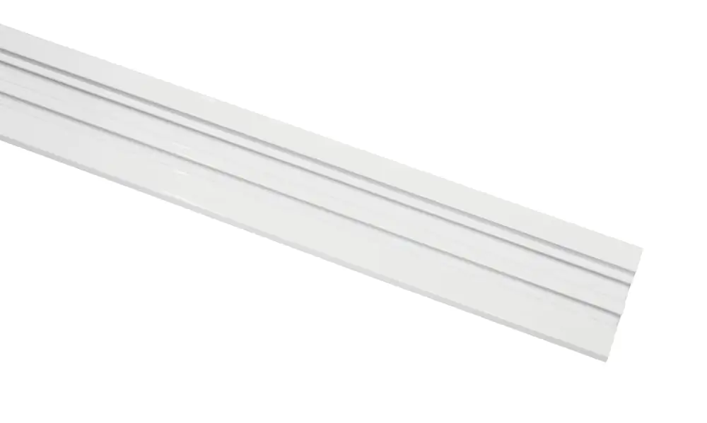 Gardinia Aluminium-Vorhangschiene 2-läufig, weiß, 150 cm