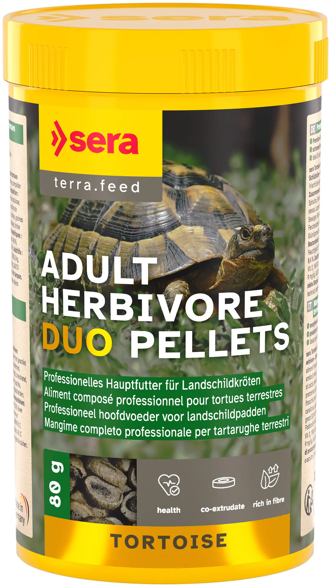 Sera Schildkrötenfutter Reptil Professionel Herbivor Nature 250 ml
