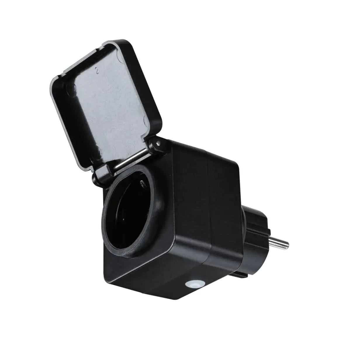 Paulmann Außen-Zwischenstecker Zigbee Typ EF-CEE 7/7 schwarz IP44