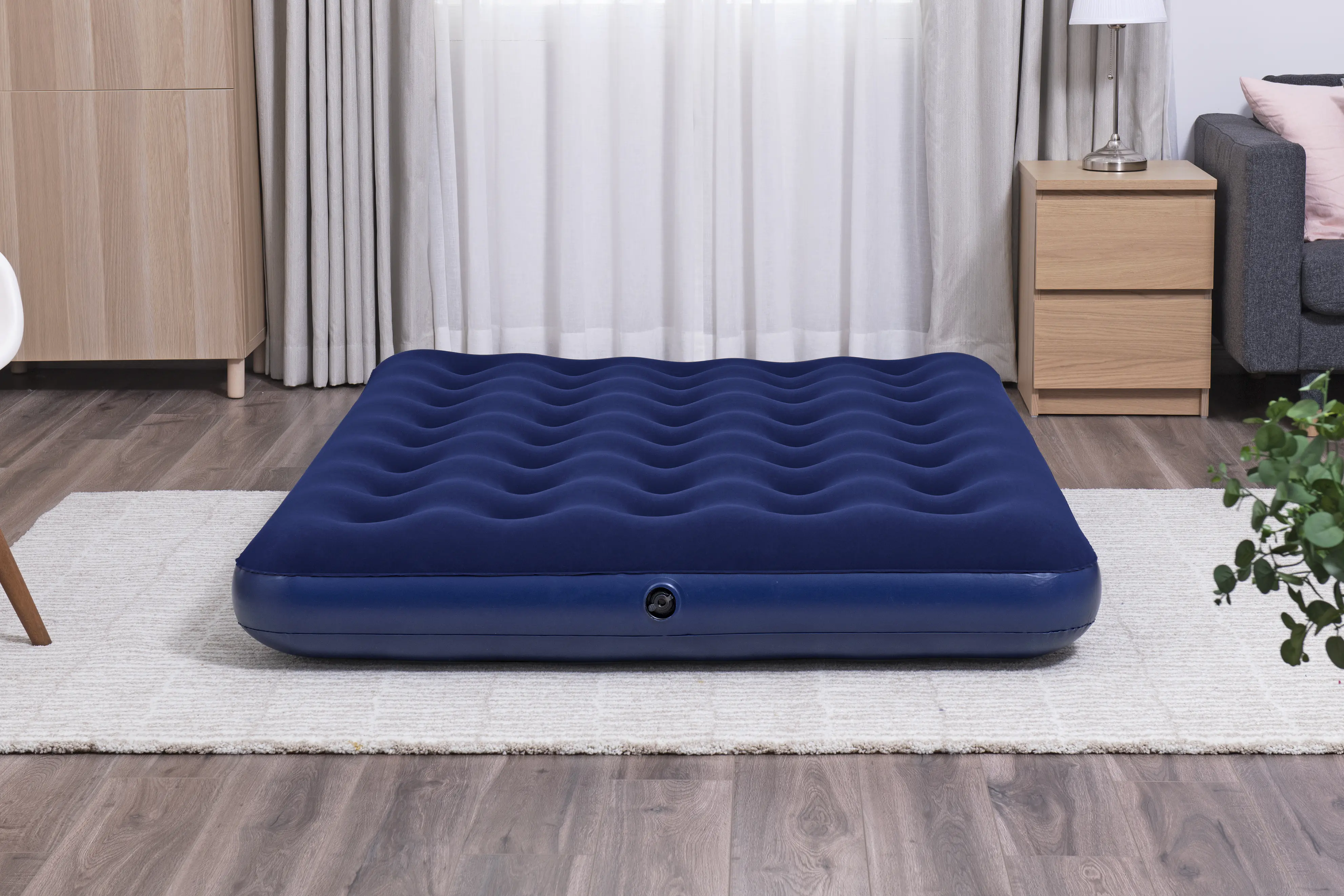 Bestway Luftbett Double Blue Horizon dunkelblau 191 x 137 x 30 cm Bestway Luftbett Double Blue Horizon dunkelblau 191 x 137 x 30 cm