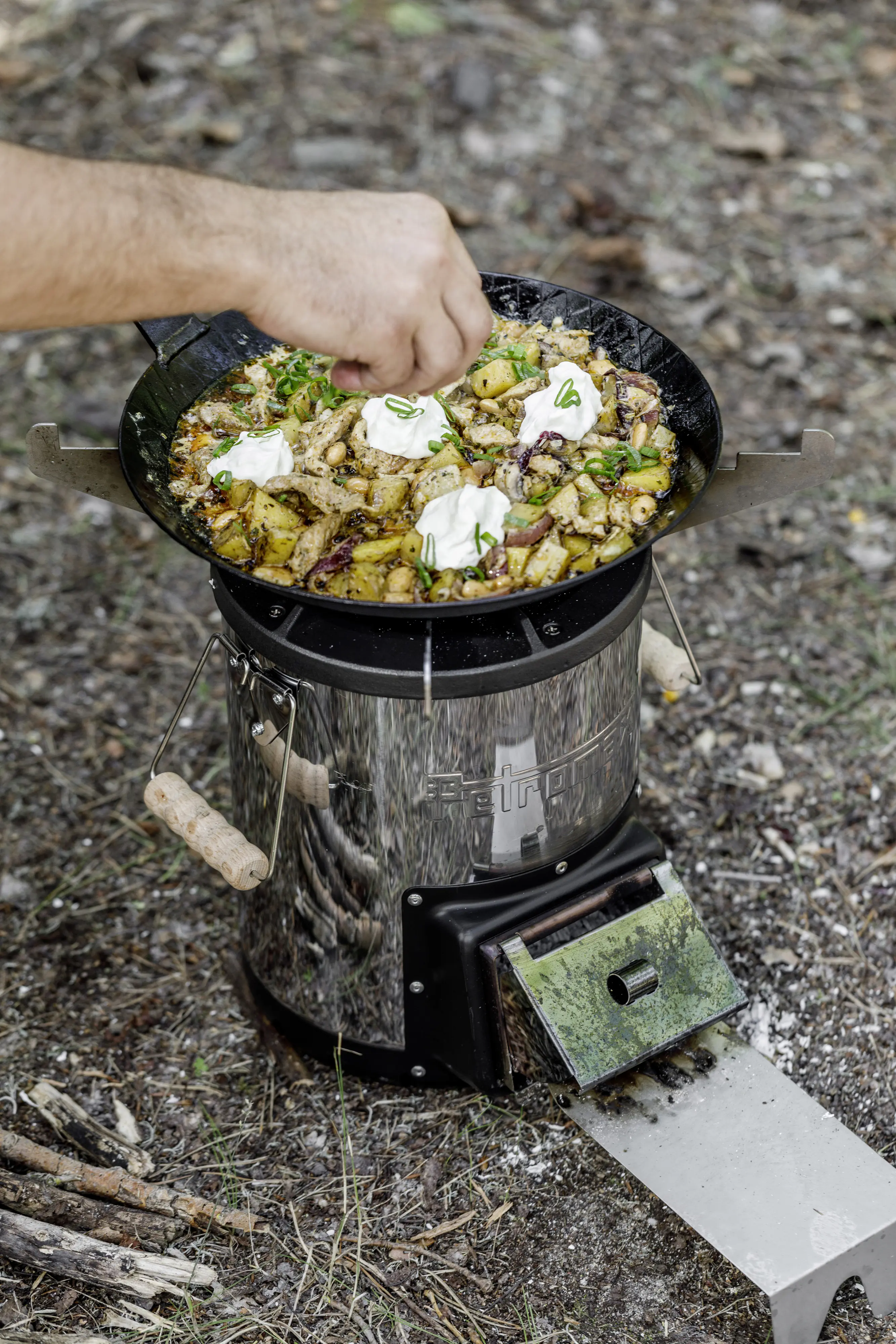 Petromax Raketenofen Grillplatte Stahl