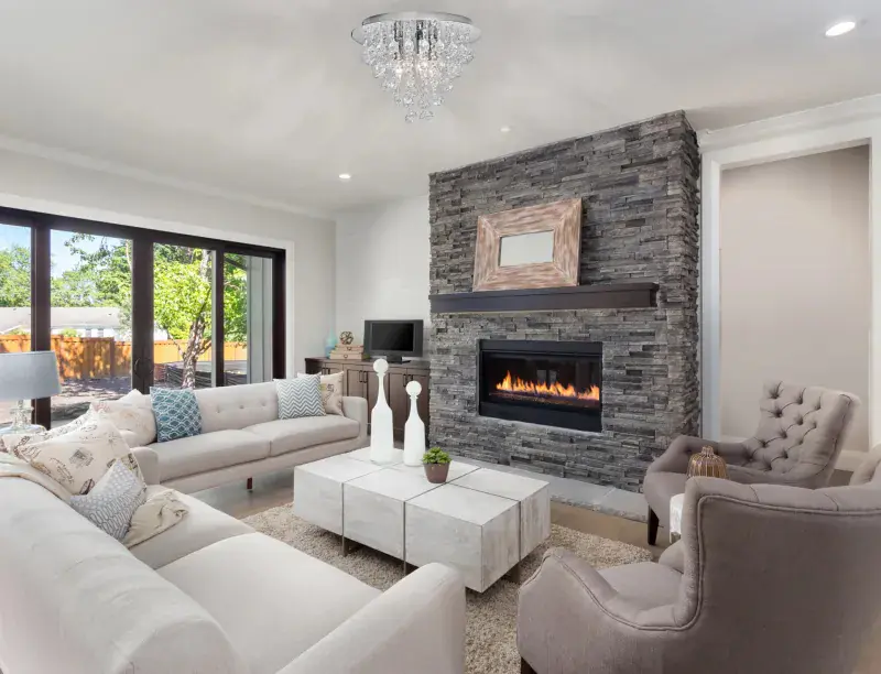 Globo Deckenleuchte London 38 x 26 cm Ø x H silber