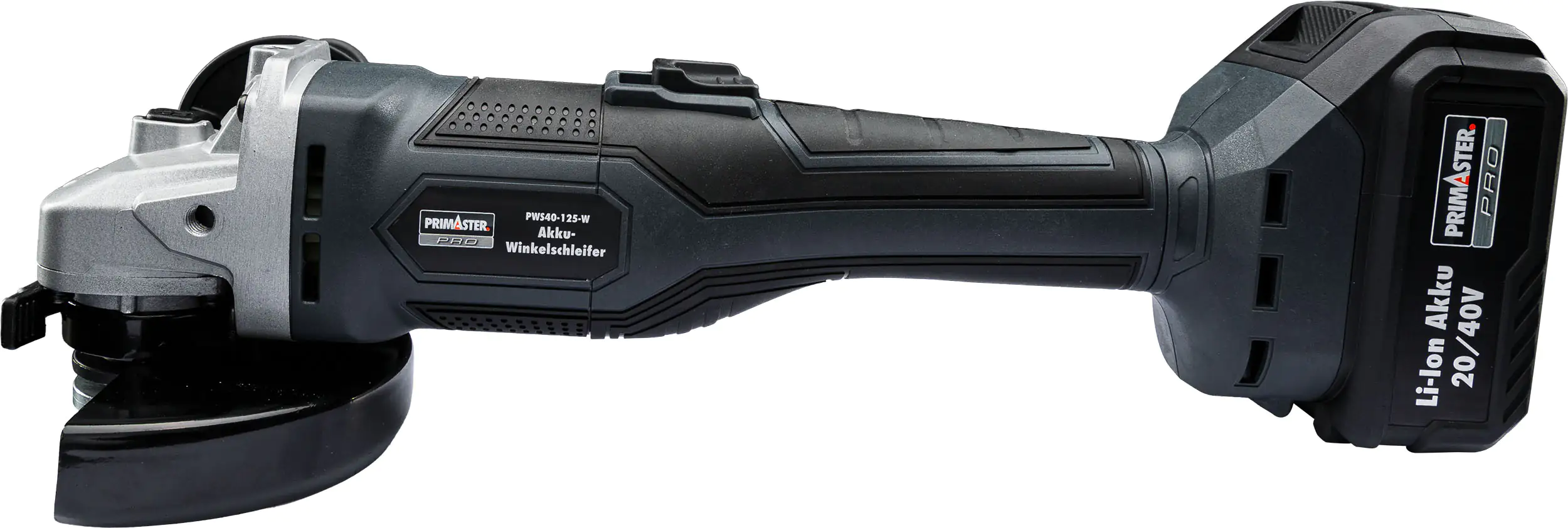 4004646231930_03 Primaster Pro Akku-Winkelschleifer PWS40-125W 40 V Solo