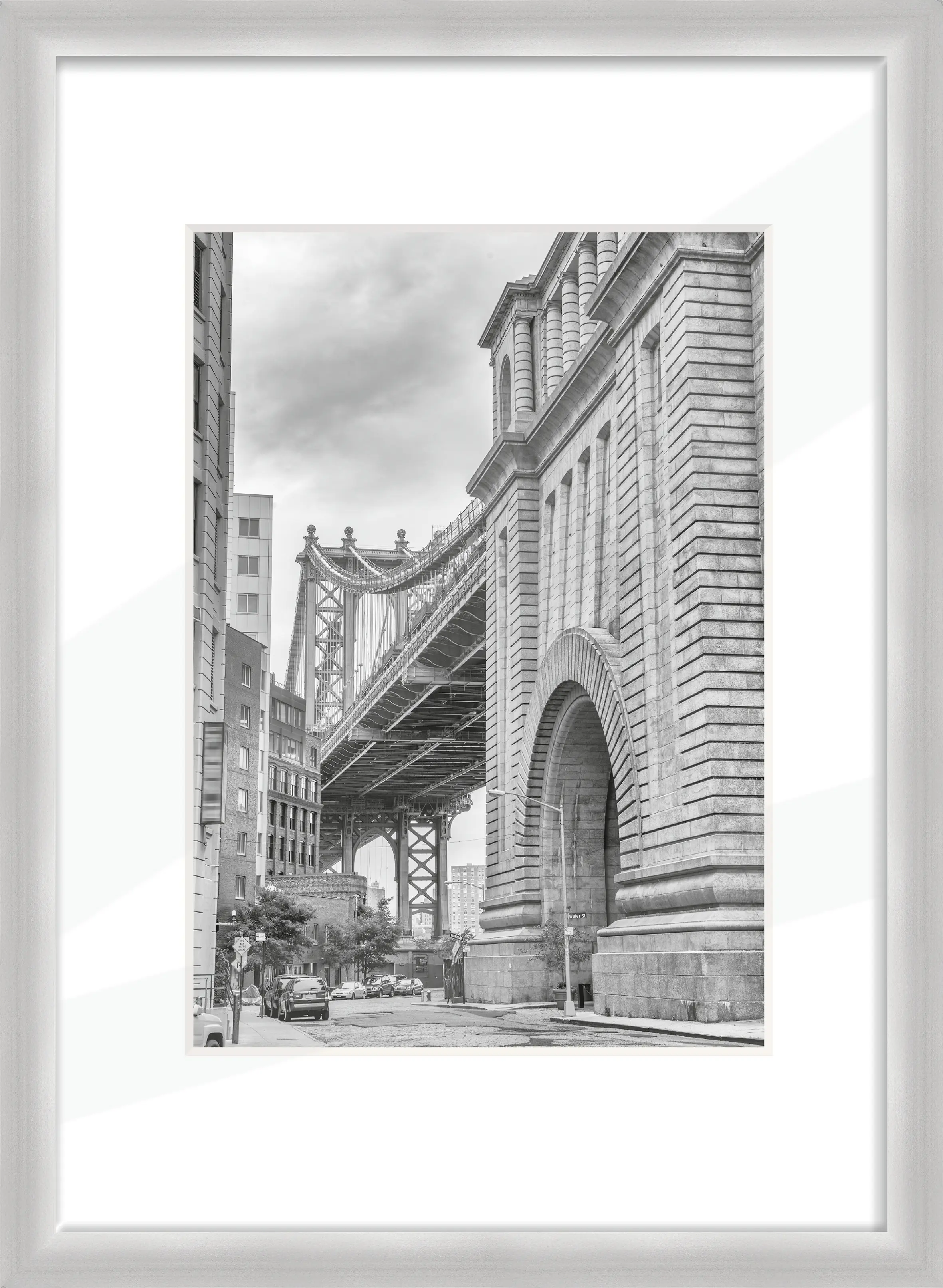 Alu Bilderrahmen Premium silber 59,5 x 84 cm