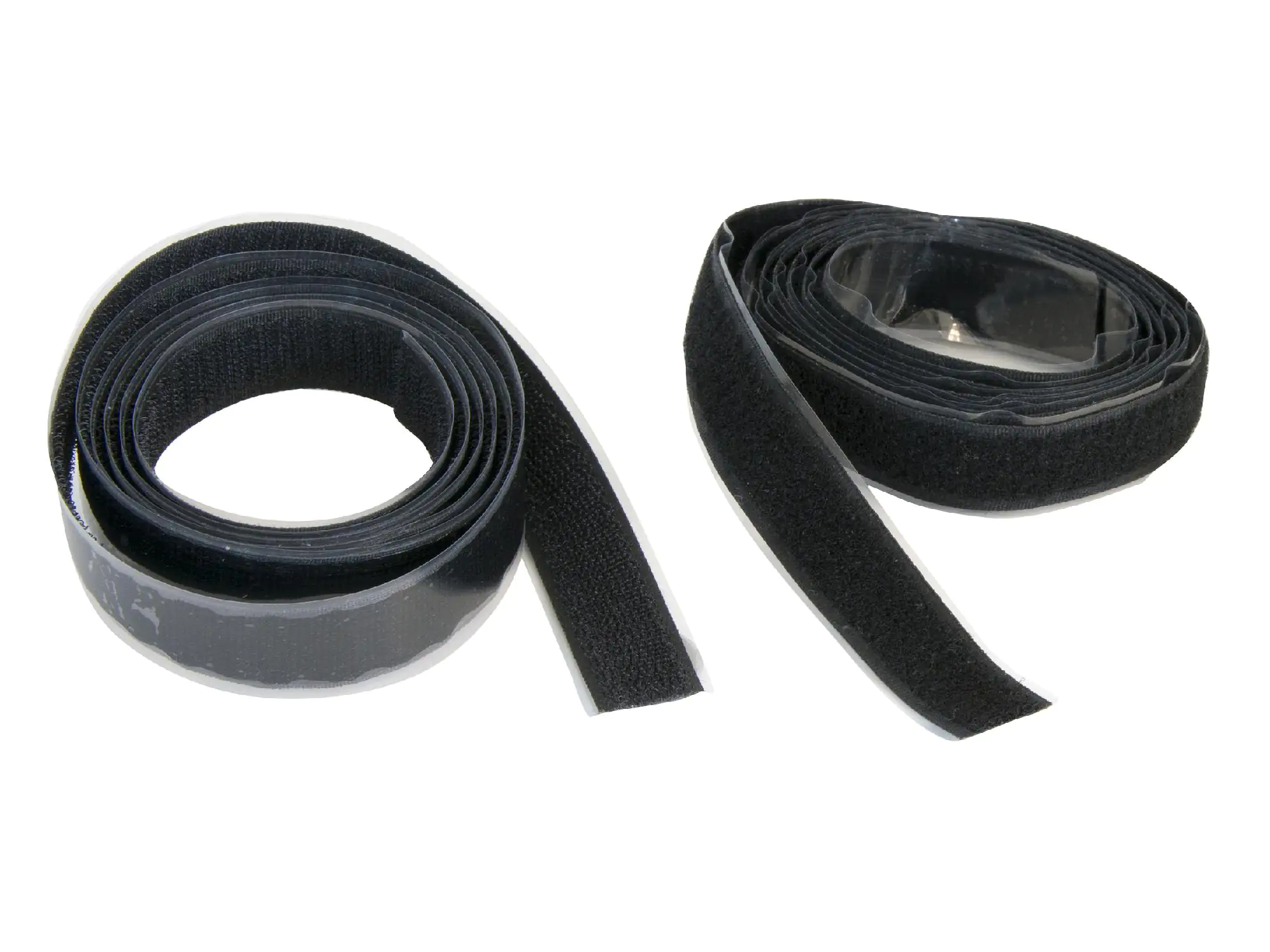 Nespoli Klettband 2 x 150 cm, schwarz, selbstklebend Nespoli Klettband 2 x 150 cm, schwarz, selbstklebend