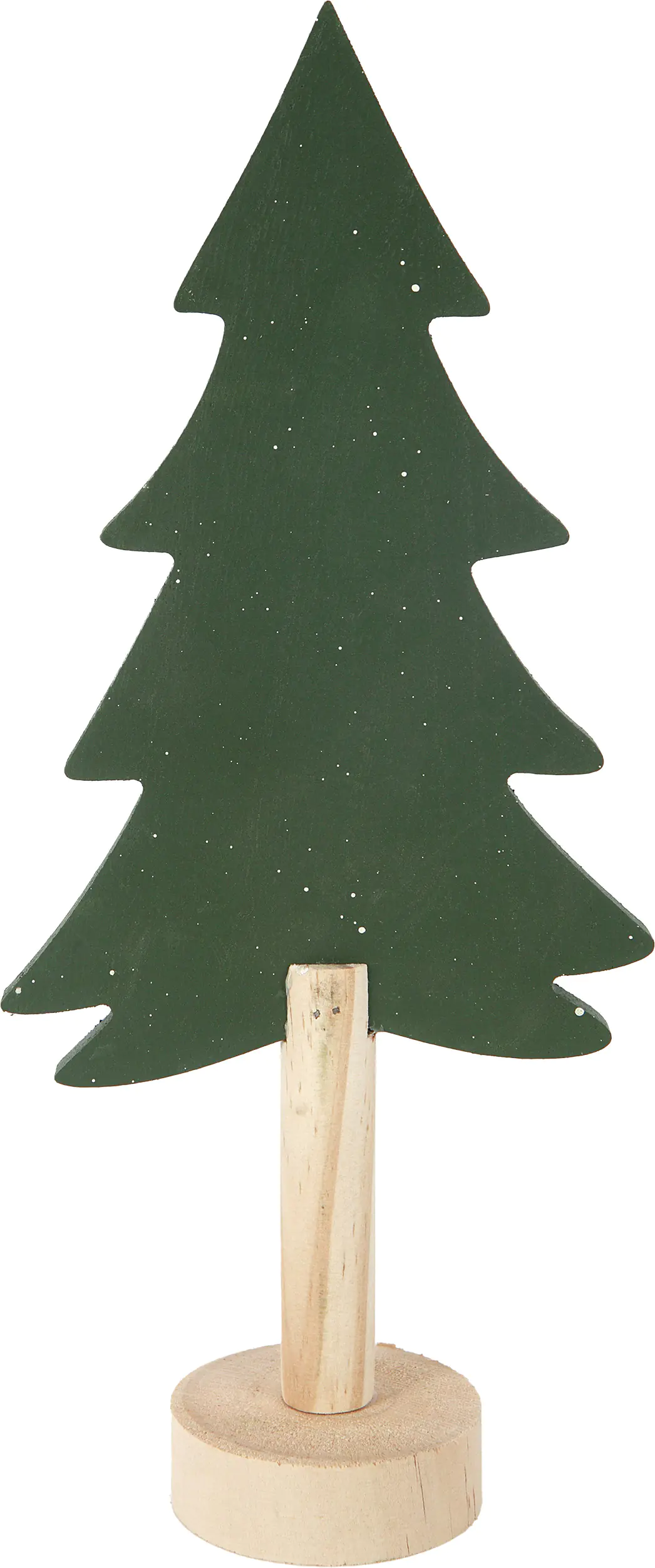 TrendLine Deko Holz Tannenbaum 31 x 6,5 x 13 cm grün  TrendLine Deko Holz Tannenbaum 31 x 6,5 x 13 cm grün