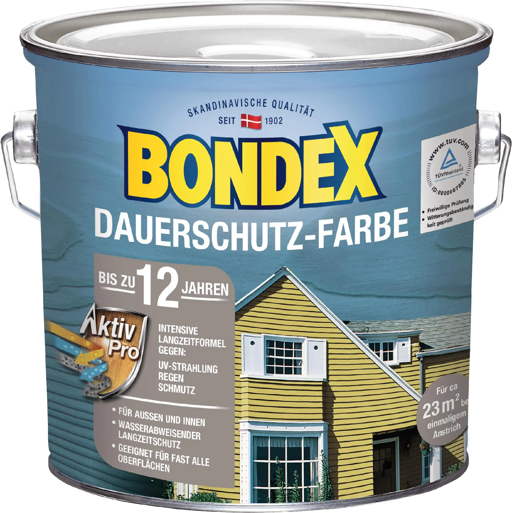 Bondex Dauerschutzfarbe 2,5 L cremeweiß Bondex Dauerschutzfarbe 2,5 L cremeweiß