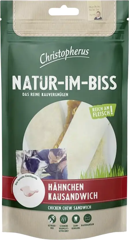 4005784030133 Christopherus Natur-Im-Biss Hähnchen Kausandwich 70 g