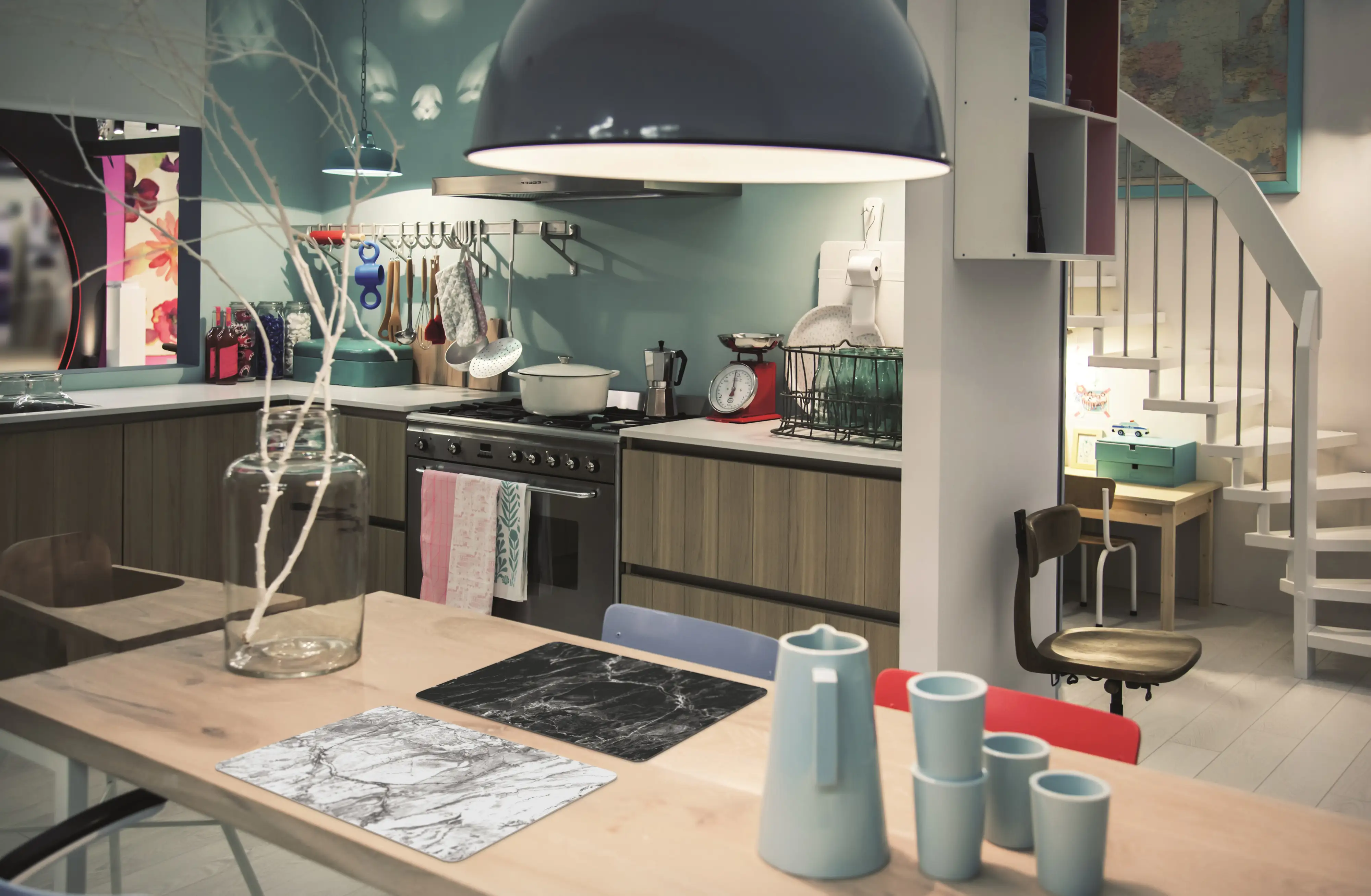 d-c-table Tischset Rio Marmi schwarz 44 x 29 cm