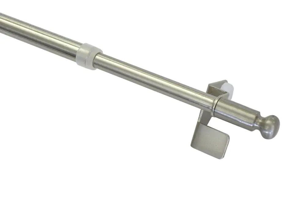 Gardinia Klemmstange Press & Go Filigrano Kugel, edelstahl, 50 - 80 cm