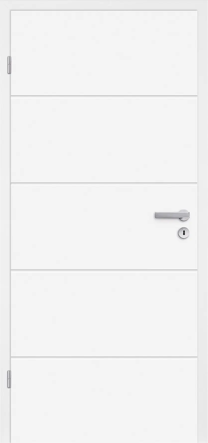 Borne Türblatt Fila 5 Weißlack Röhrenspan