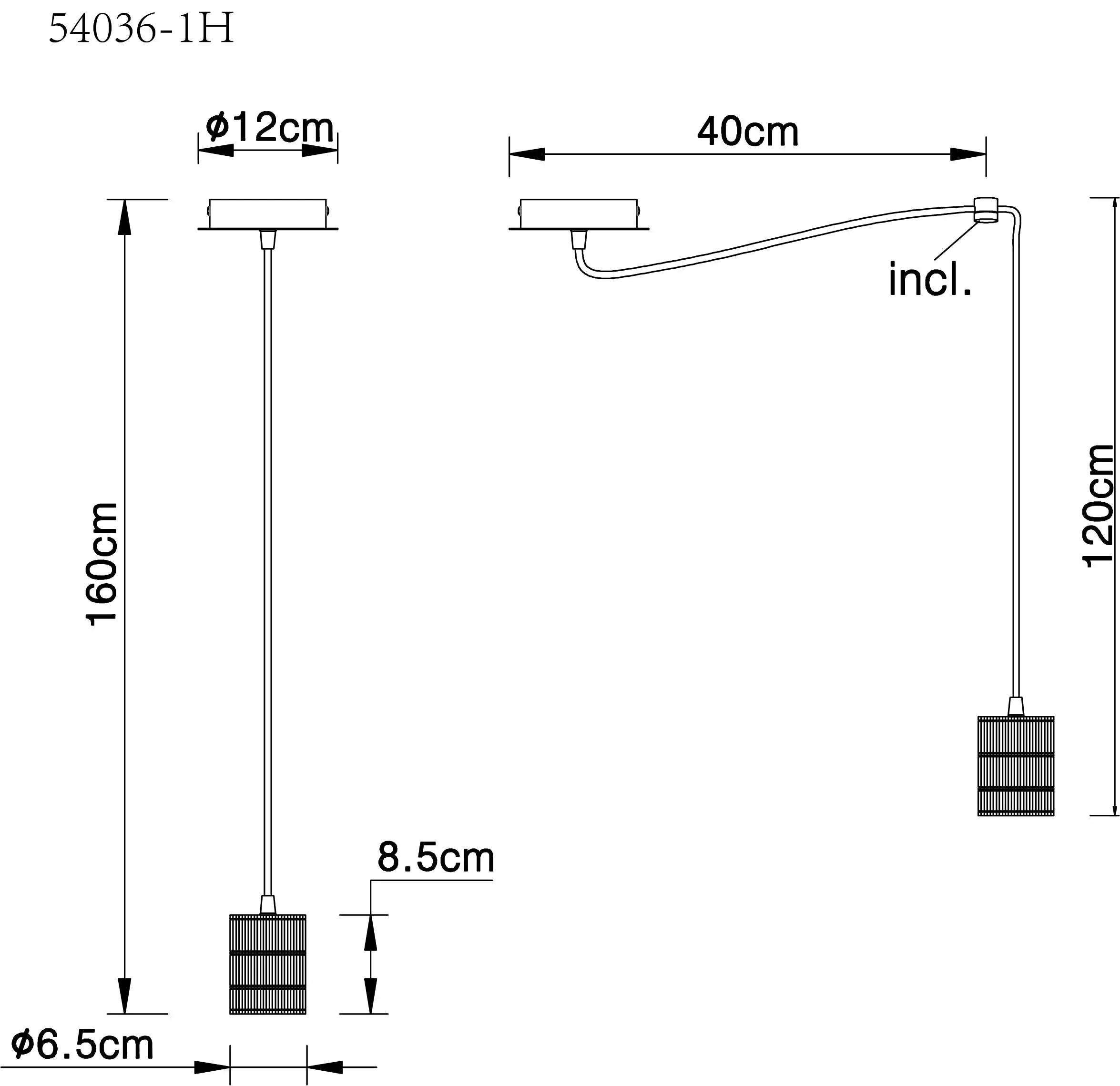 Globo Hängeleuchte Freedy, 1-flg.  E27, Metall silberfarben