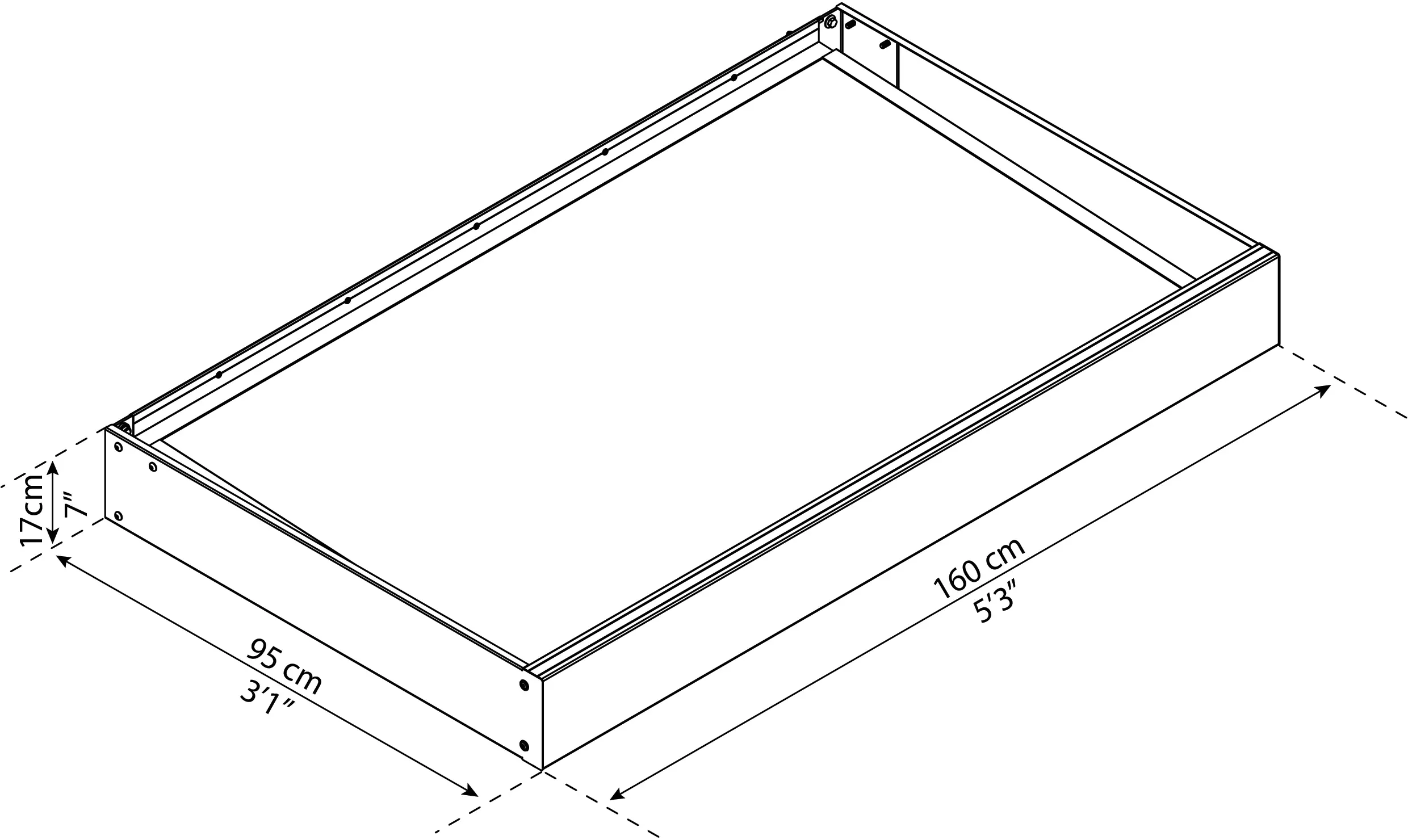 Canopia Vordach Sophia  160 x 95 cm anthrazit