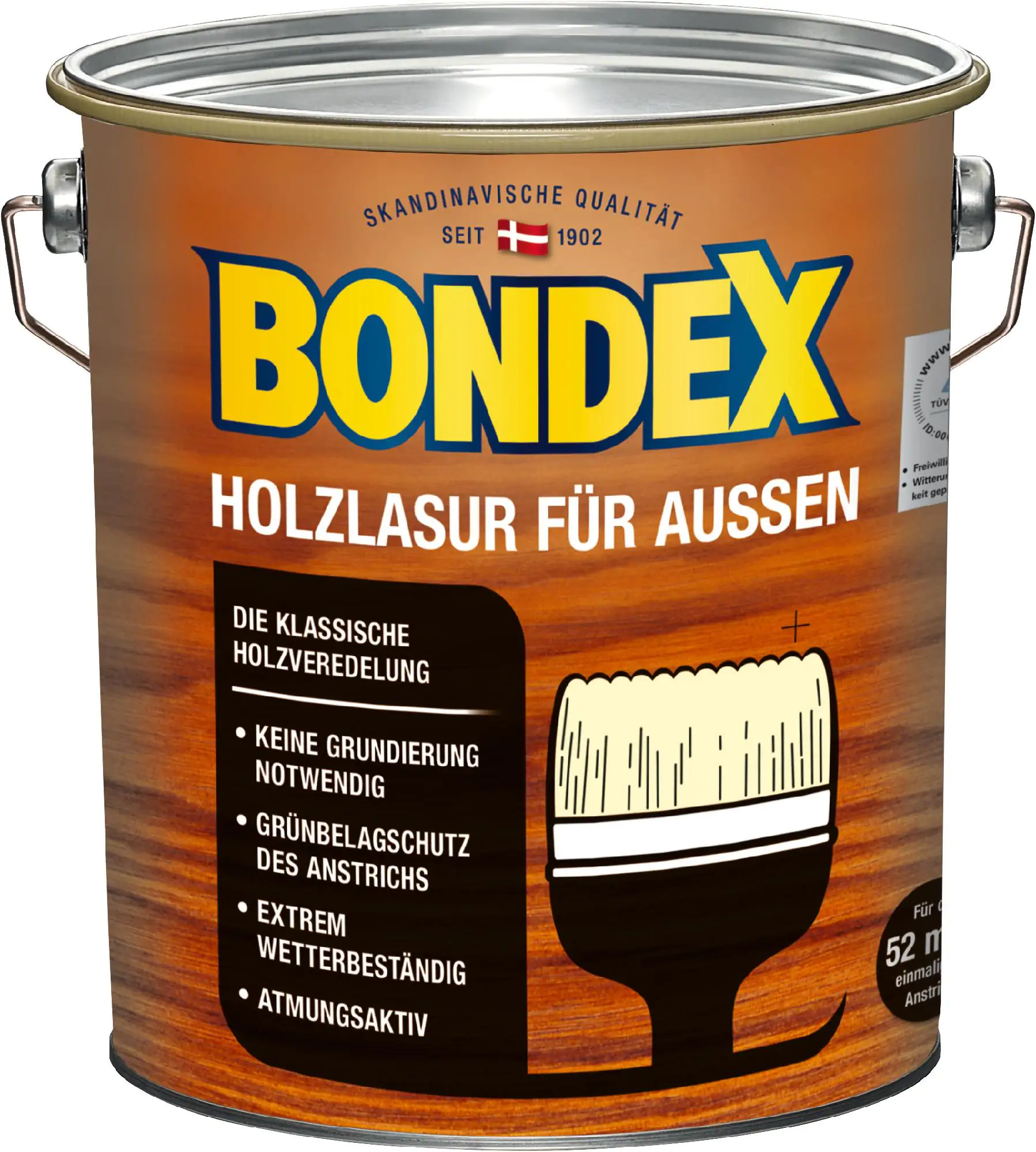 Bondex Holzlasur für Außen 4 L dunkelgrau