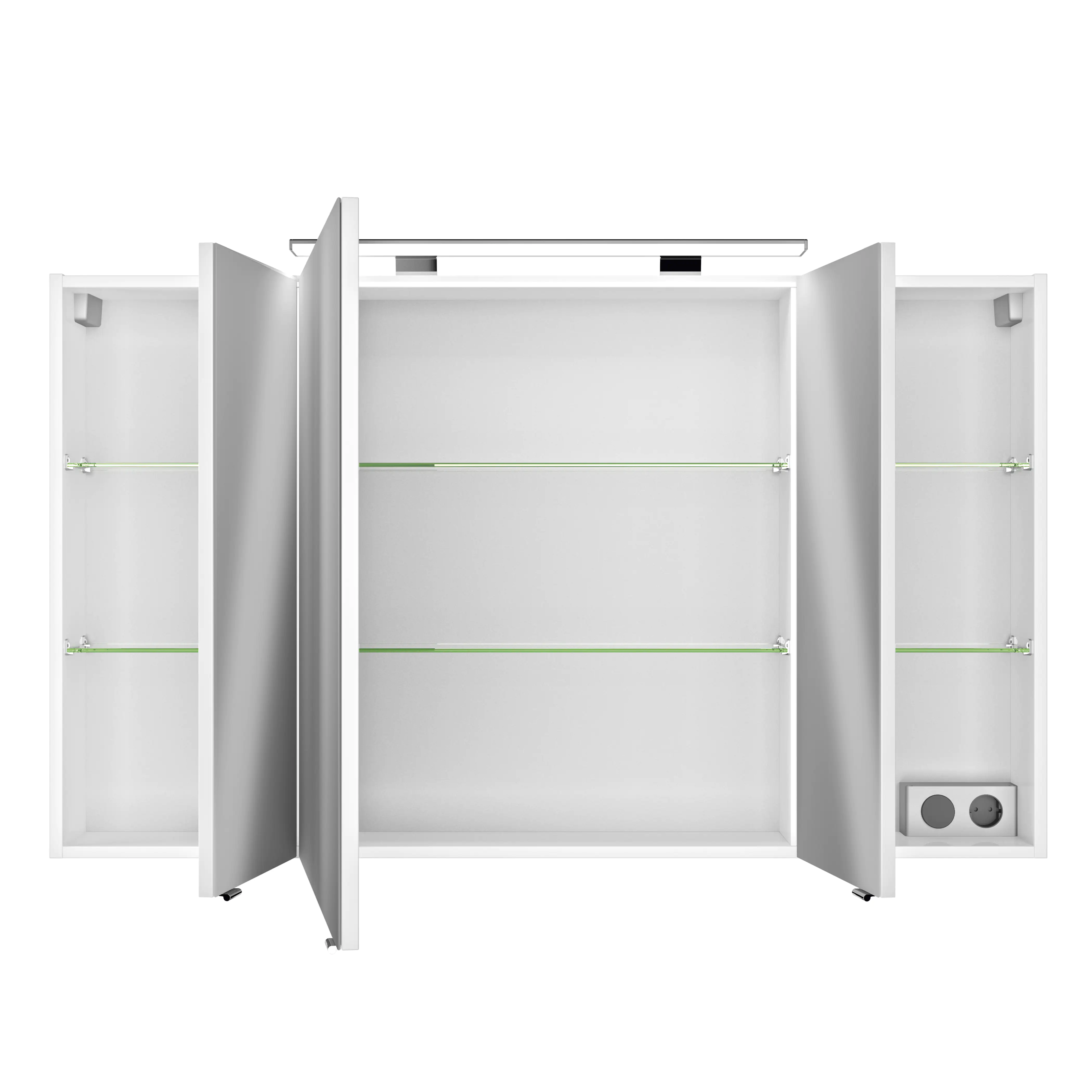 Pelipal Spiegelschrank Fokus 4010 weiß Glanz, Breite 1400 mm