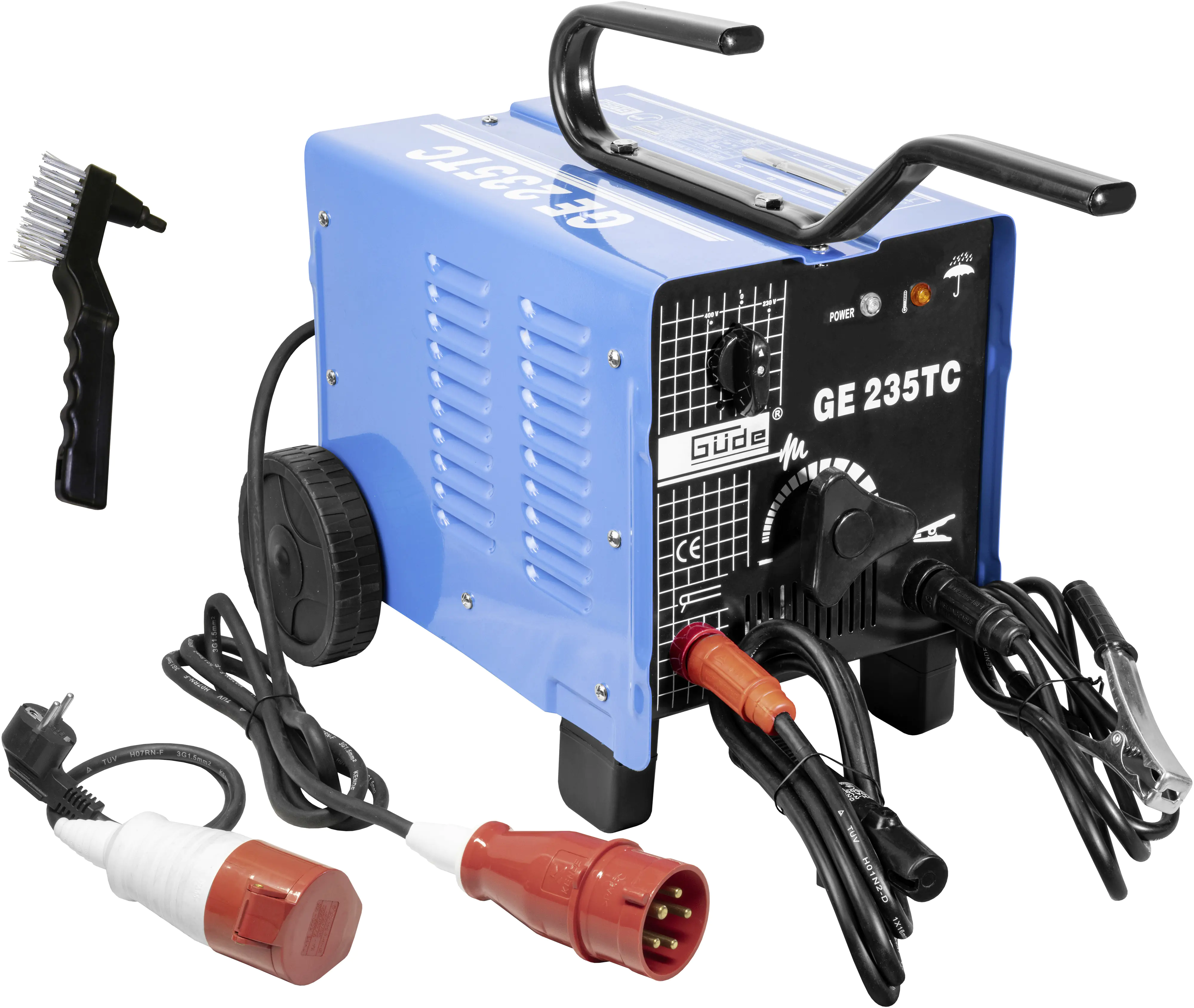 Güde Elektroden-Schweißgerät GE 235 TC 230/400 V, 50-190 A Güde Elektroden-Schweißgerät GE 235 TC 230/400 V, 50-190 A