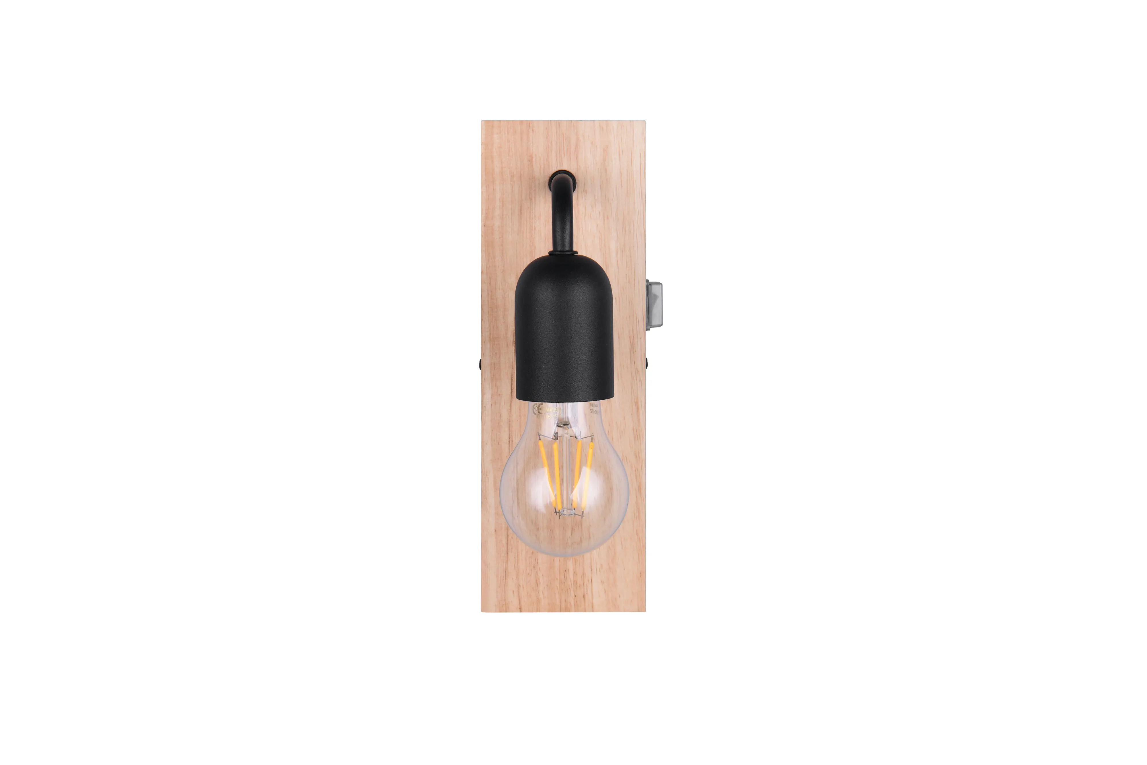 Trio Wandleuchte Artturo holzfarbig E27