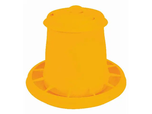 Kerbl Futterautomat für 3,5 kg Futter, Kunststoff, für Geflügel