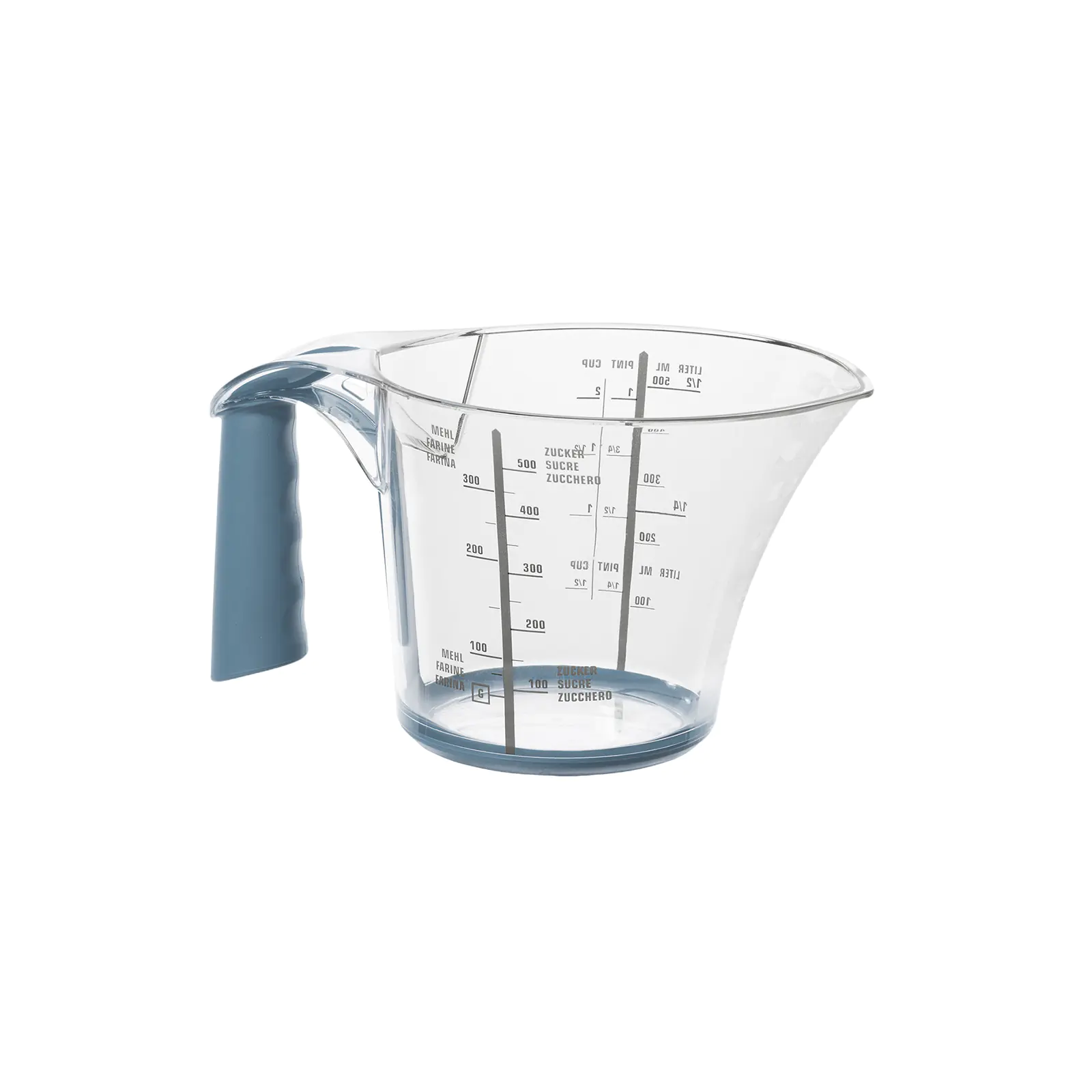 Rotho Messbecher Loft 0,6 L blau