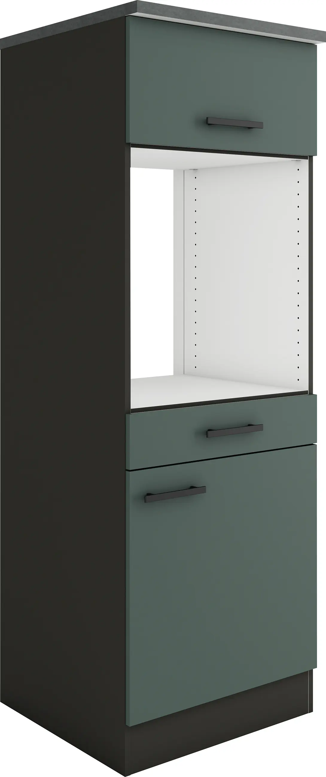 Optifit Midischrank Verona 405 steingrün/anthrazit 60 cm 