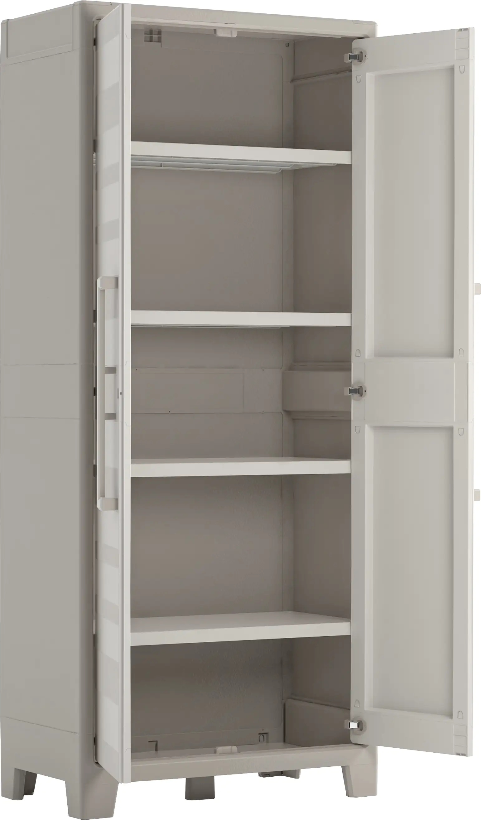 Kis Kunststoffschrank Gulliver Hoch 182 x 80 x 44 cm beige