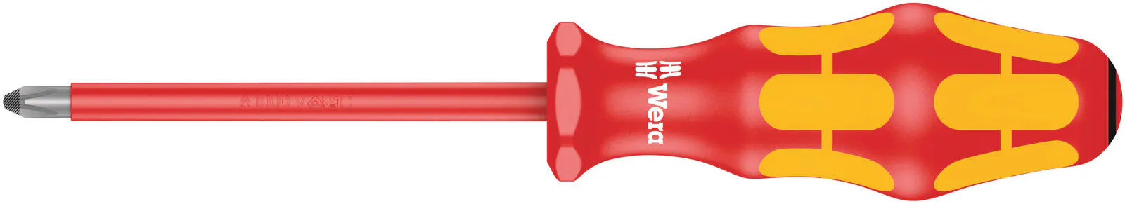Wera VDE-Kreuzschlitz-Schraubendreher 165 i PZ 2 mm
