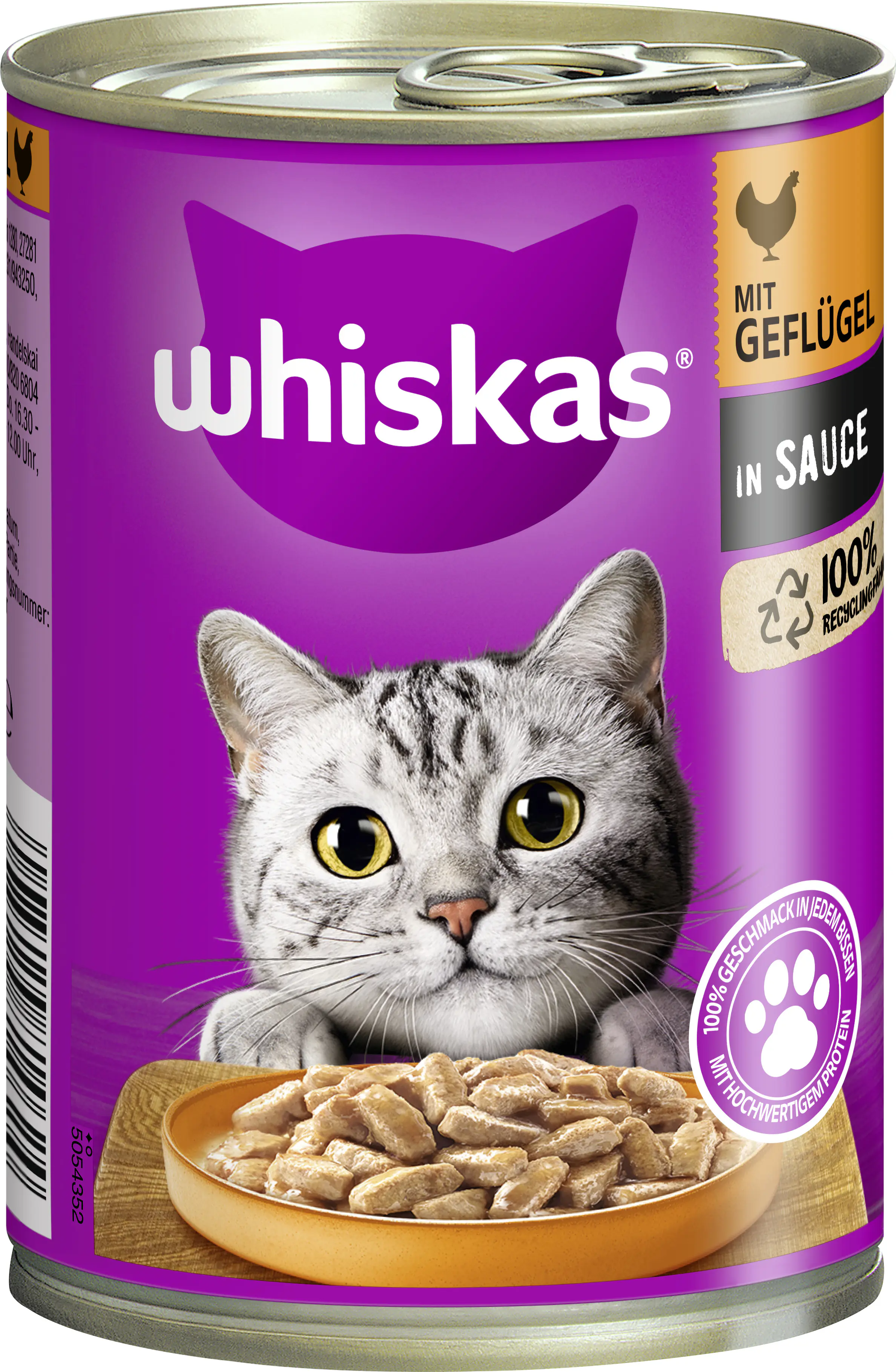 Whiskas Dose mit Geflügel in Sauce 400 g