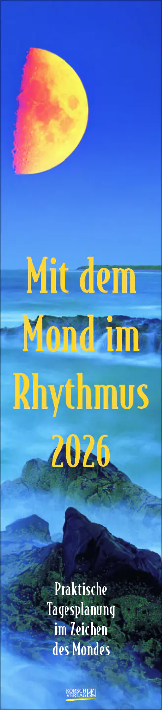 Korsch Kalender Langplaner 2026 Mond-Motiv