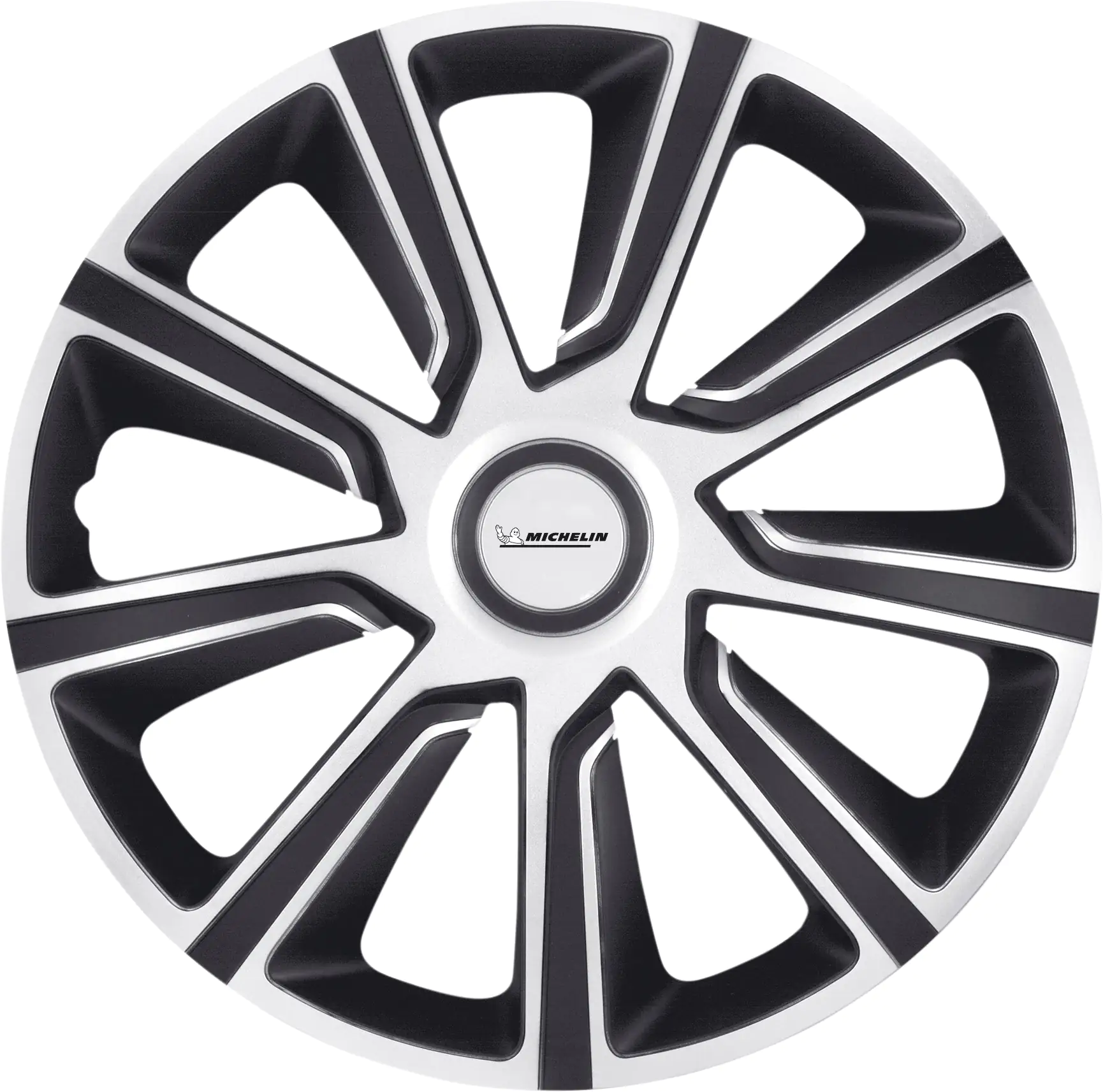 Michelin Radzierblenden Louise 40 cm (16 Zoll) silber schwarz 4 Stück Michelin Radzierblenden Louise 40 cm (16 Zoll) silber schwarz 4 Stück