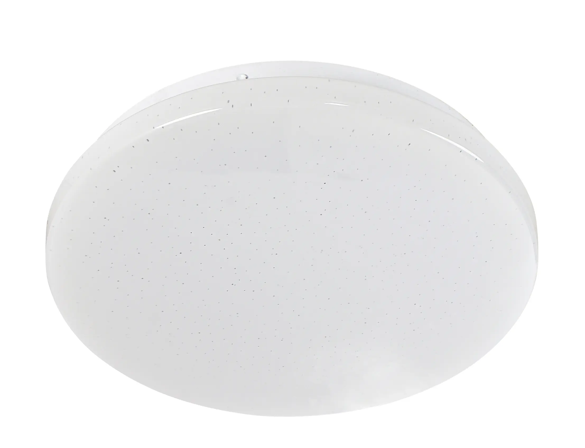 LED Deckenleuchte Cansas II mit Sternenhimmel weiß Ø 26 x 5 cm warmweiß