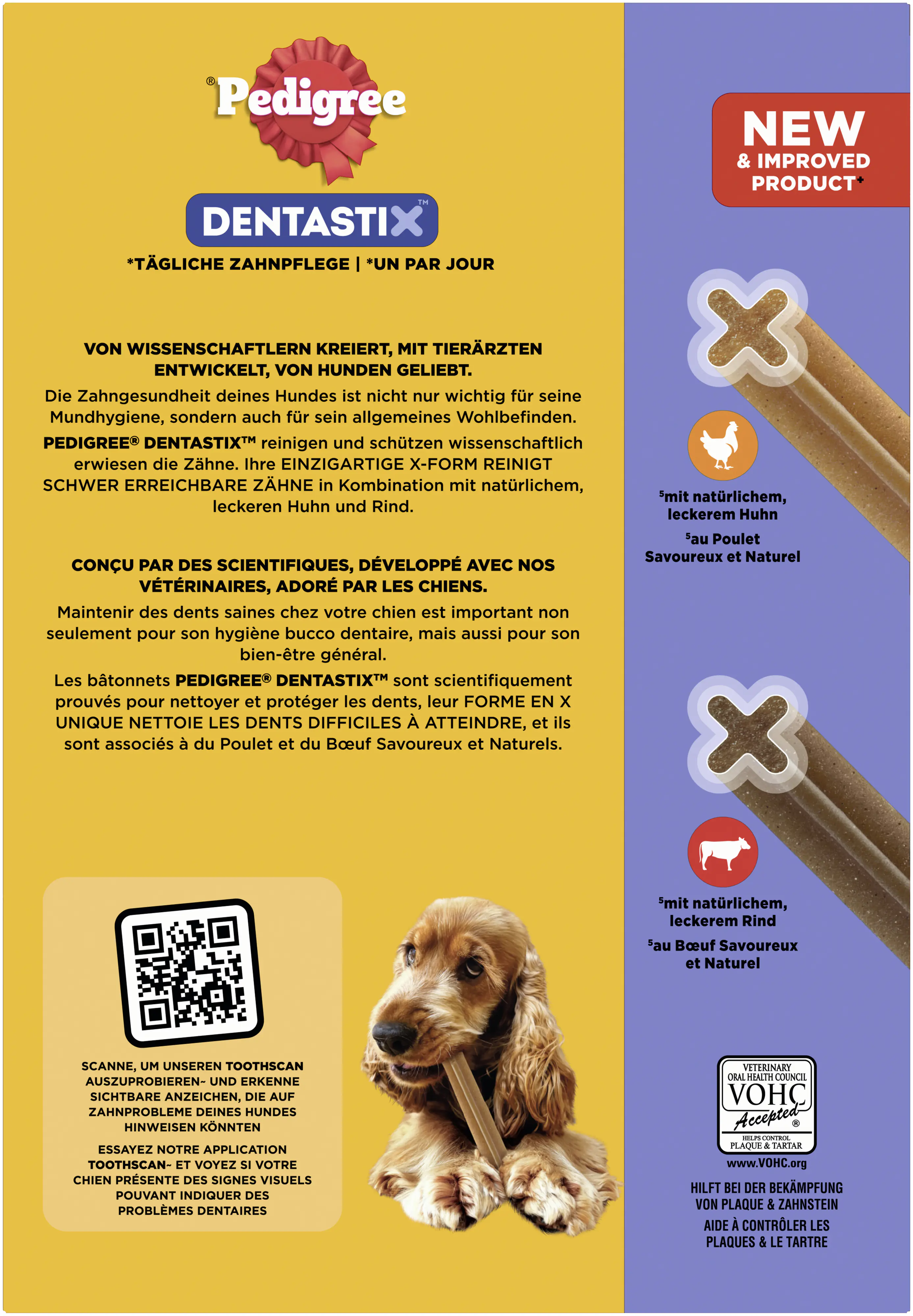 Pedigree Denta Stix Daily Oral Care MP für mittelgroße Hunde 720 g