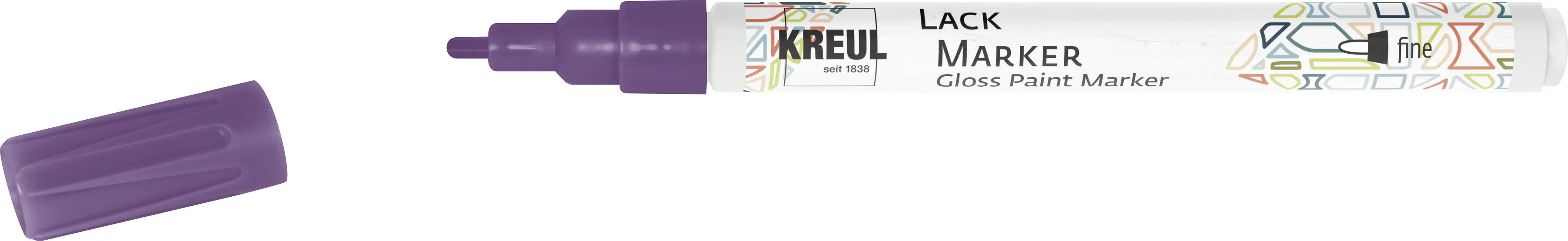 Kreul Lack Marker fine violett 1 - 2 mm
