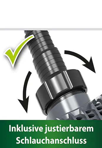 Heissner Filter- und Bachlaufpumpe Eco 10000 Liter 10.000 l/h