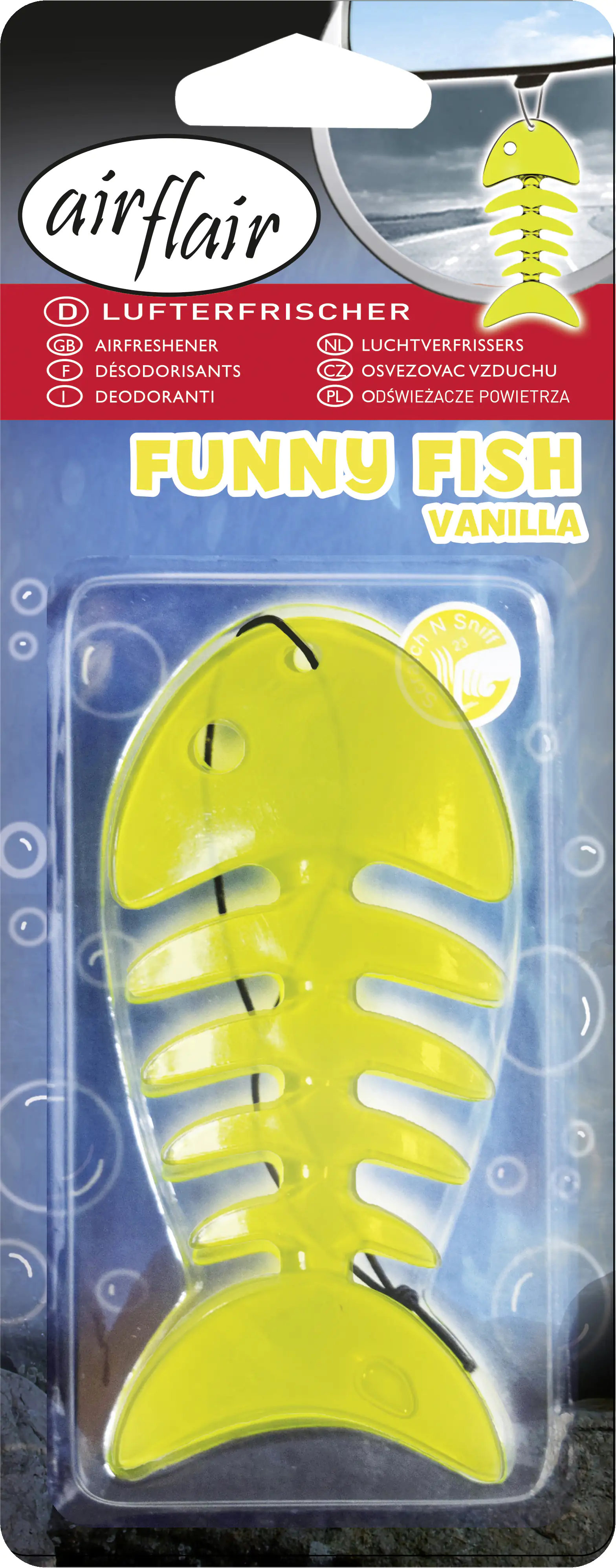 airflair Lufterfrischer Funny Fish Vanille
