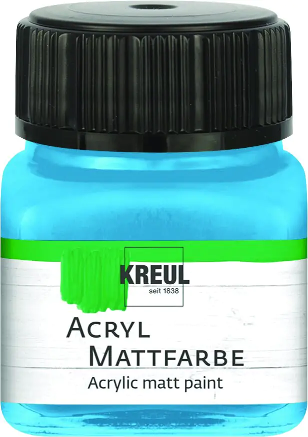 Kreul Acryl Mattfarbe himmelblau 20 ml