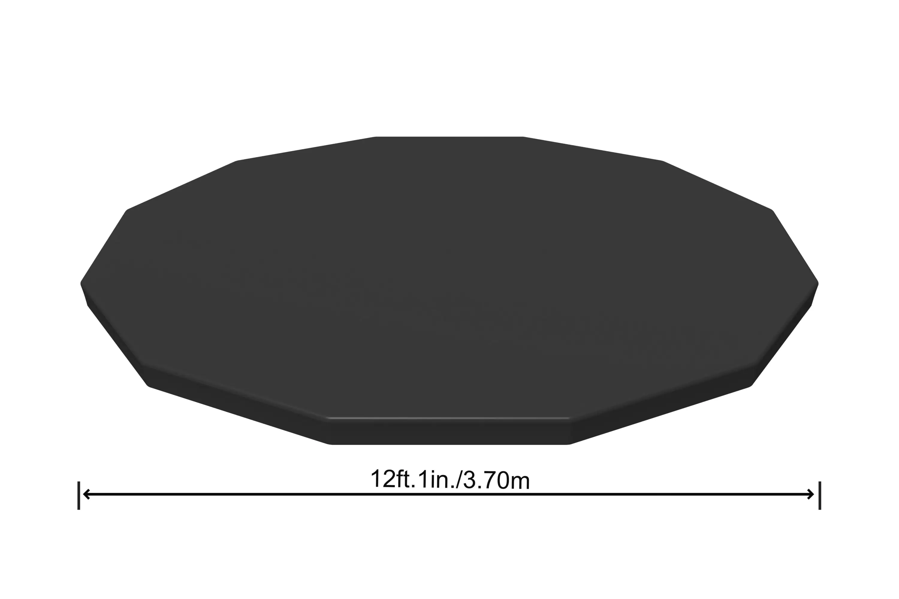 6942138951646_4 Bestway Flowclear Abdeckplane PVC Ø 370 cm