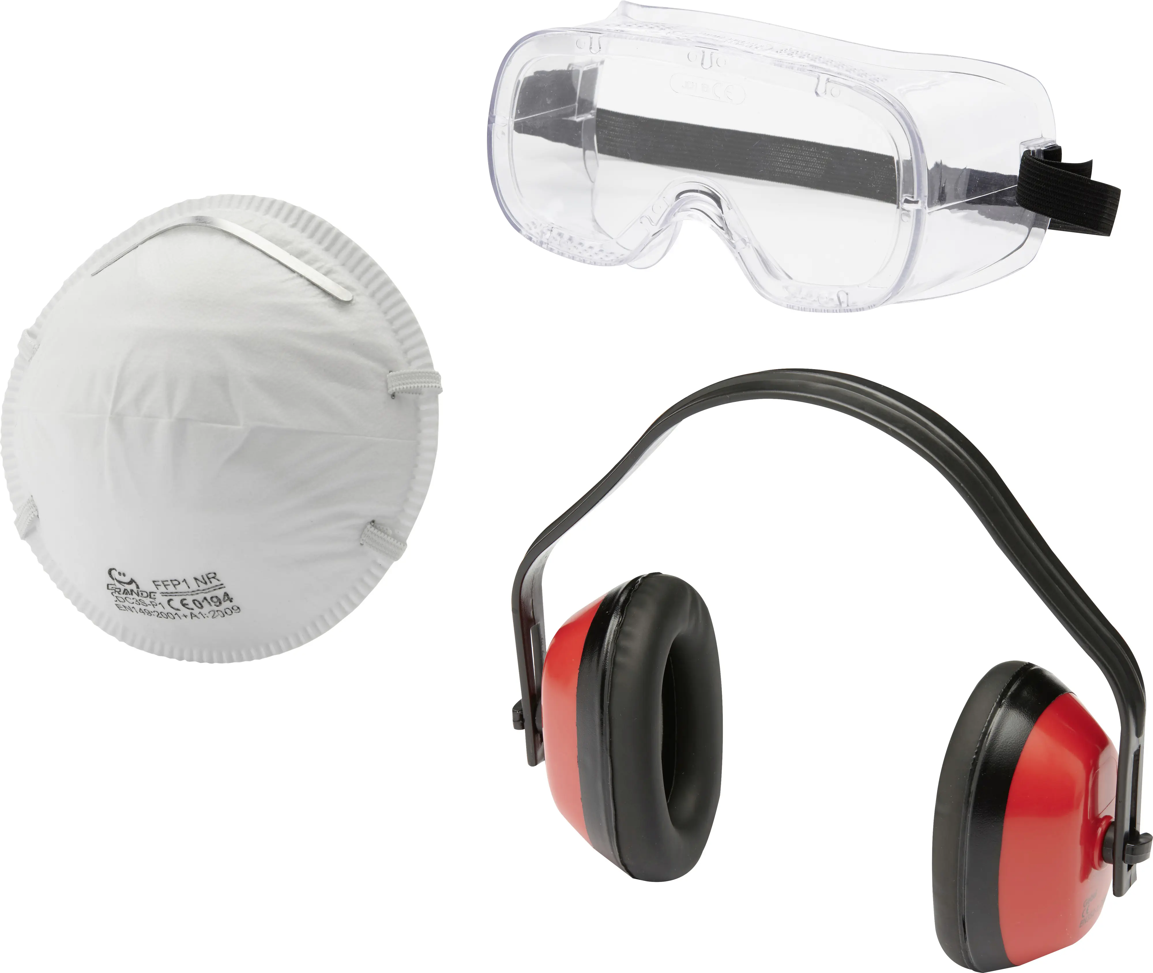 Gebol Arbeitsschutz-Set Basic 3-teilig Gebol Arbeitsschutz-Set Basic 3-teilig